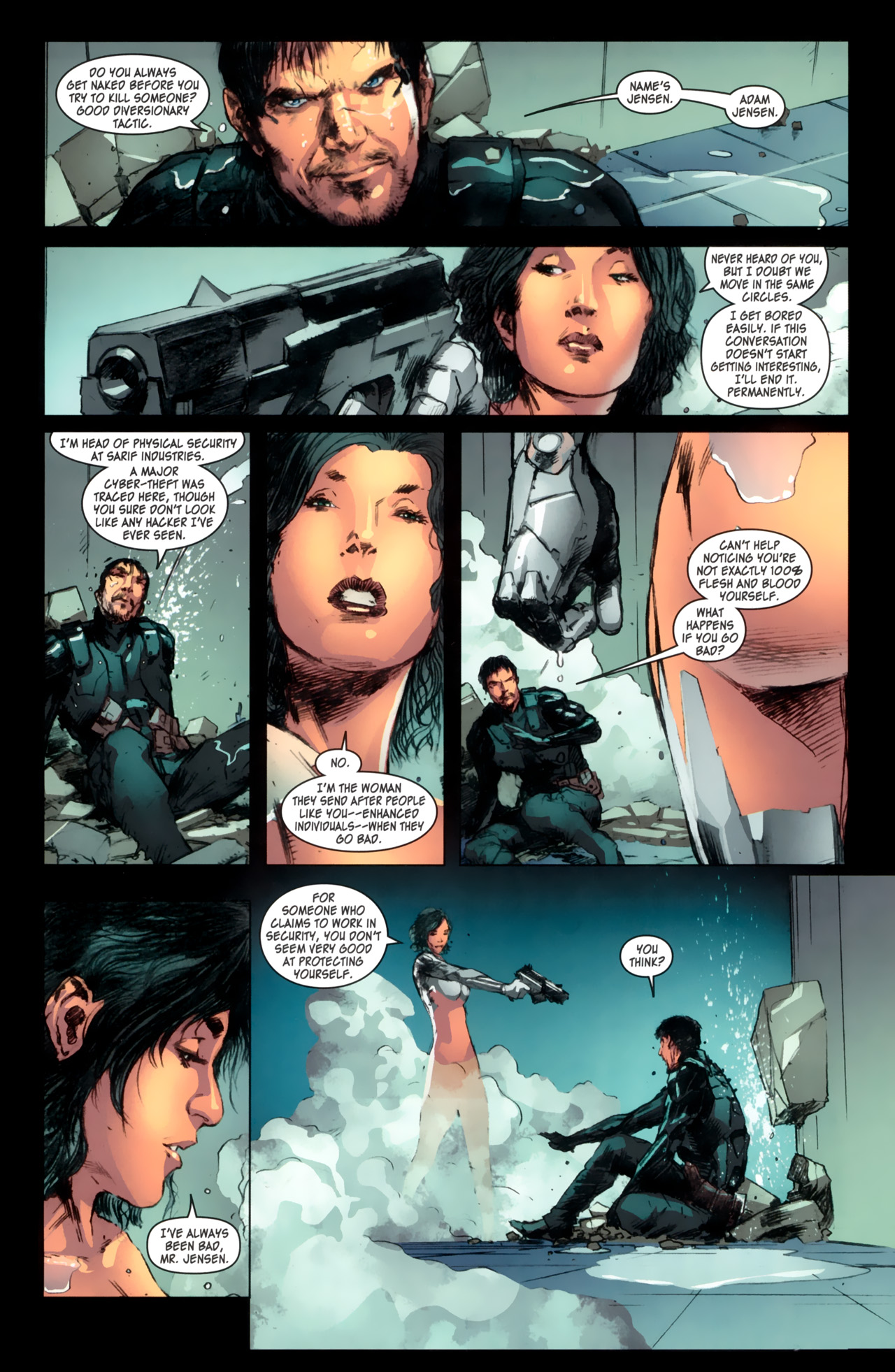 Read online Deus Ex comic -  Issue #2 - 19
