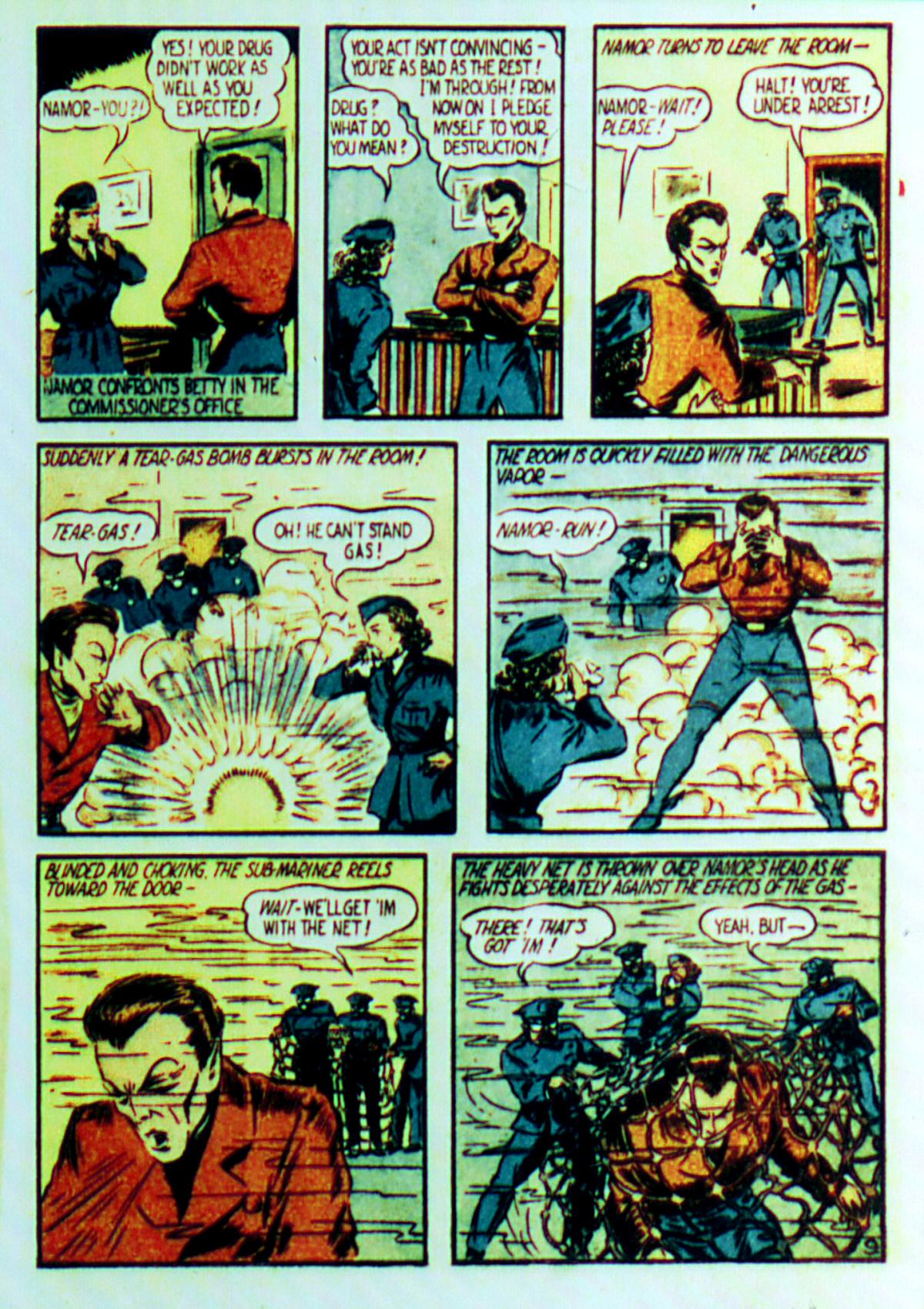 Read online Marvel Mystery Comics comic -  Issue #6 - 31