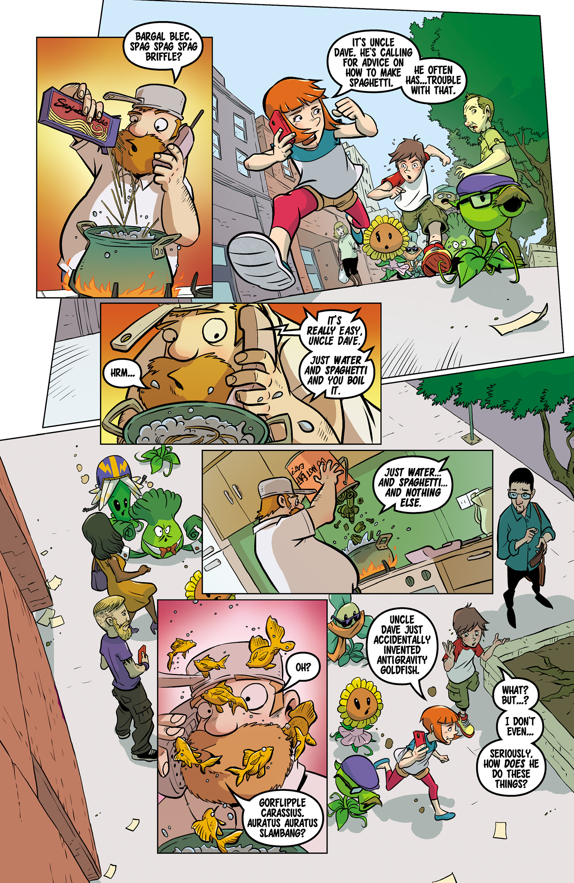 Read online Plants vs. Zombies: Grown Sweet Home comic -  Issue #5 - 18