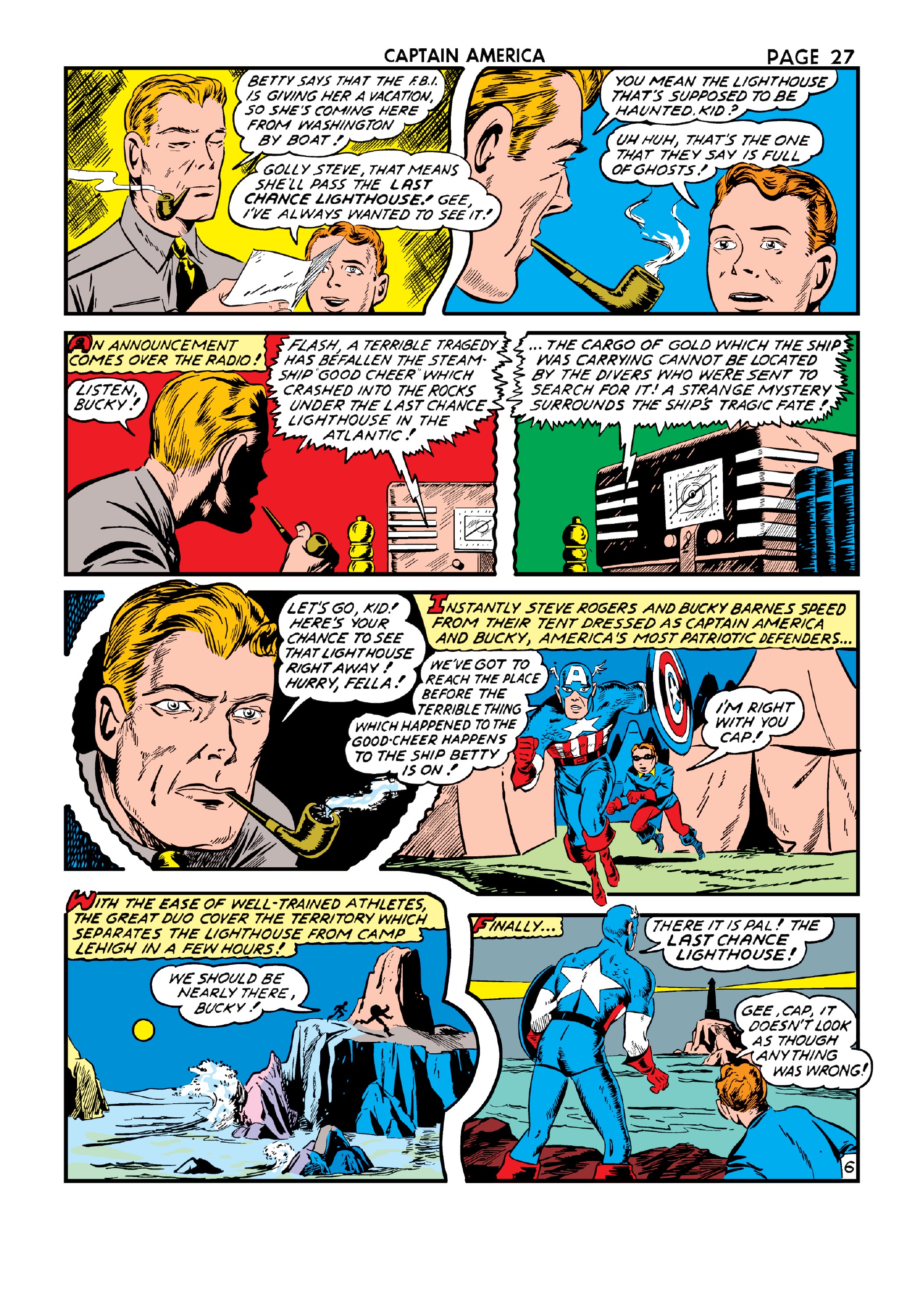 Read online Marvel Masterworks: Golden Age Captain America comic -  Issue # TPB 4 (Part 1) - 36