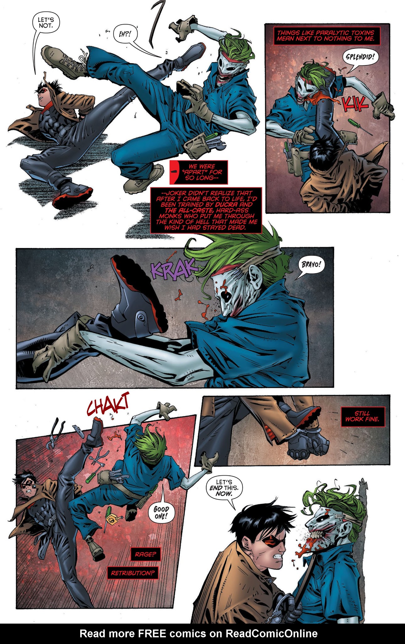 Read online The Joker: Death of the Family comic -  Issue # TPB - 214