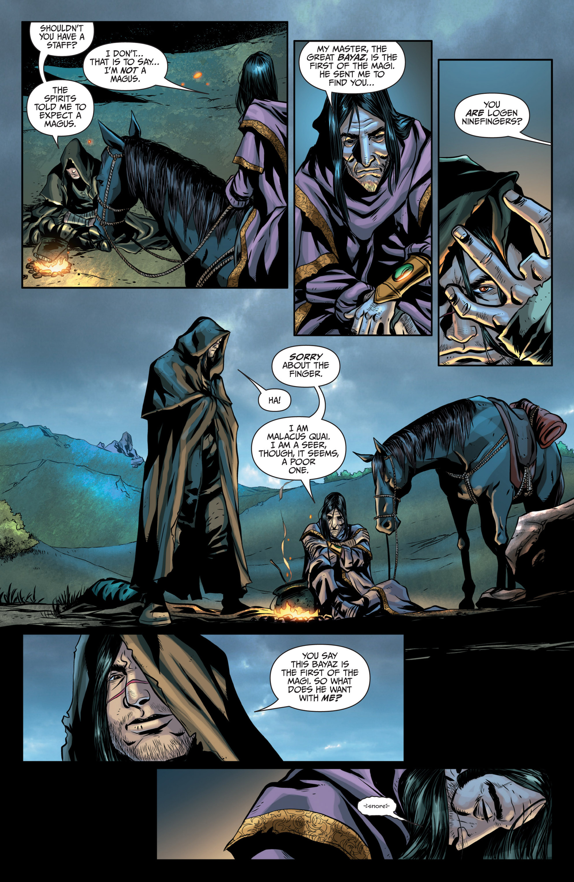 Read online The First Law: The Blade Itself comic -  Issue #2 - 12