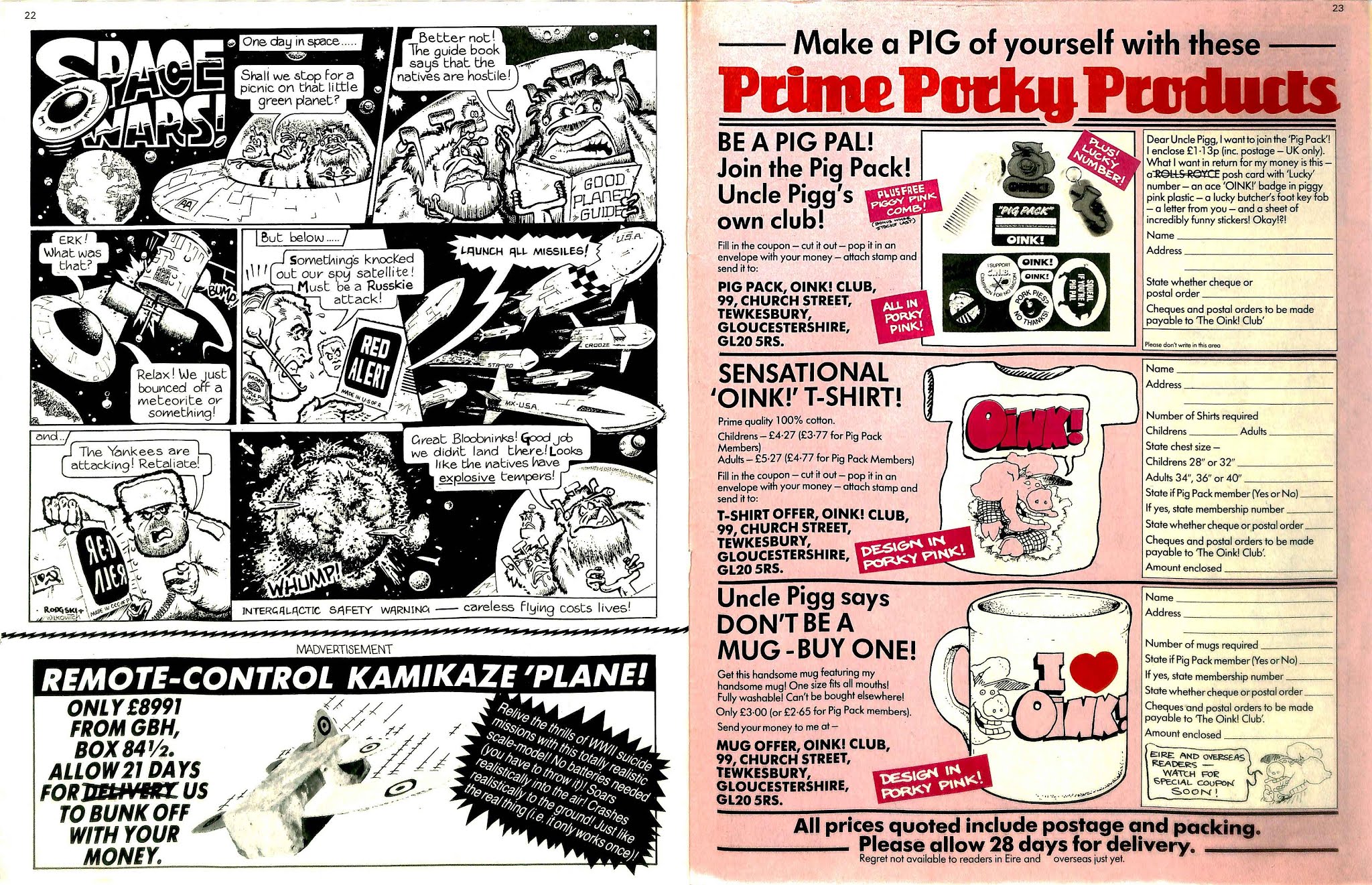 Read online Oink! comic -  Issue #28 - 12