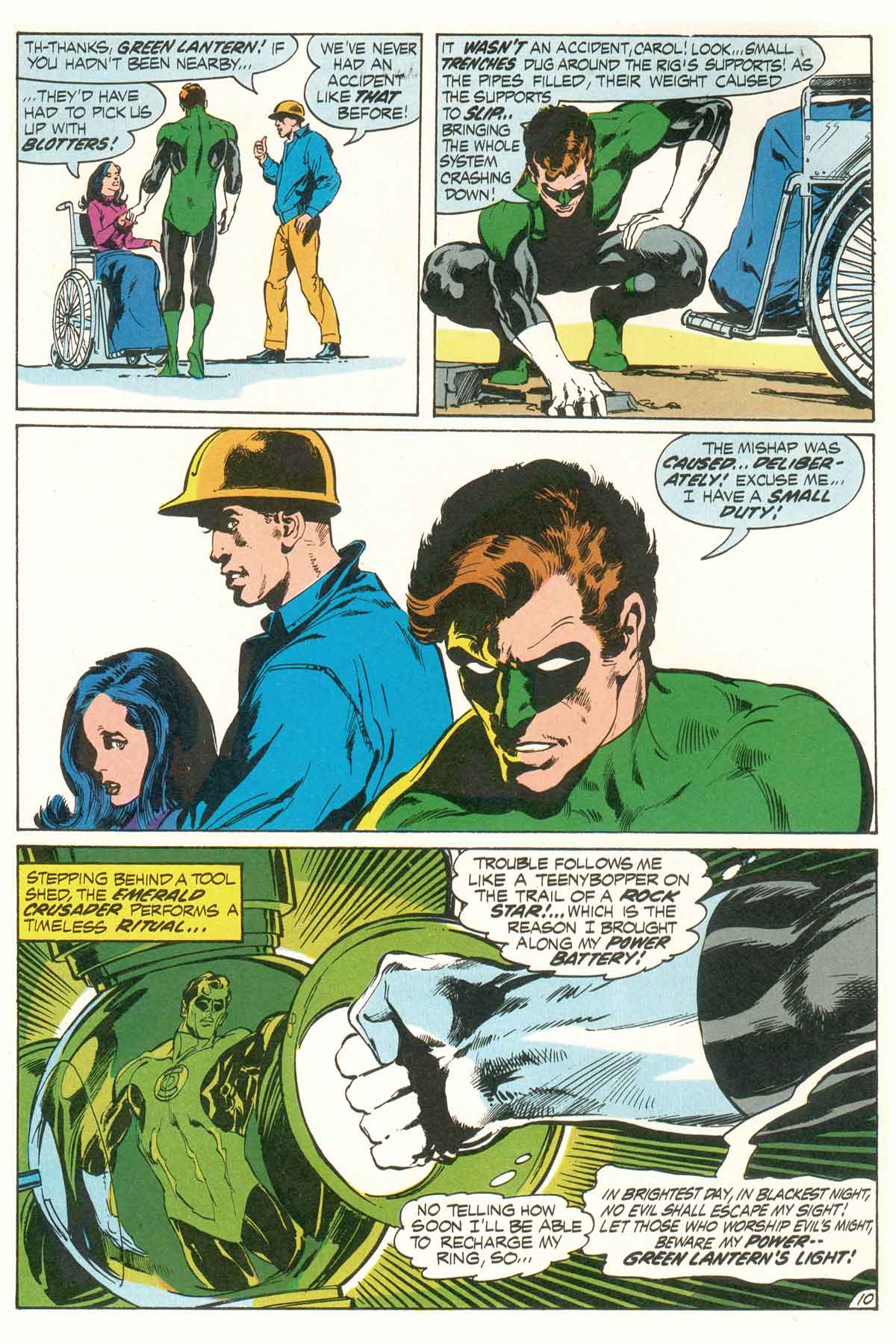 Read online Green Lantern/Green Arrow comic -  Issue #7 - 12
