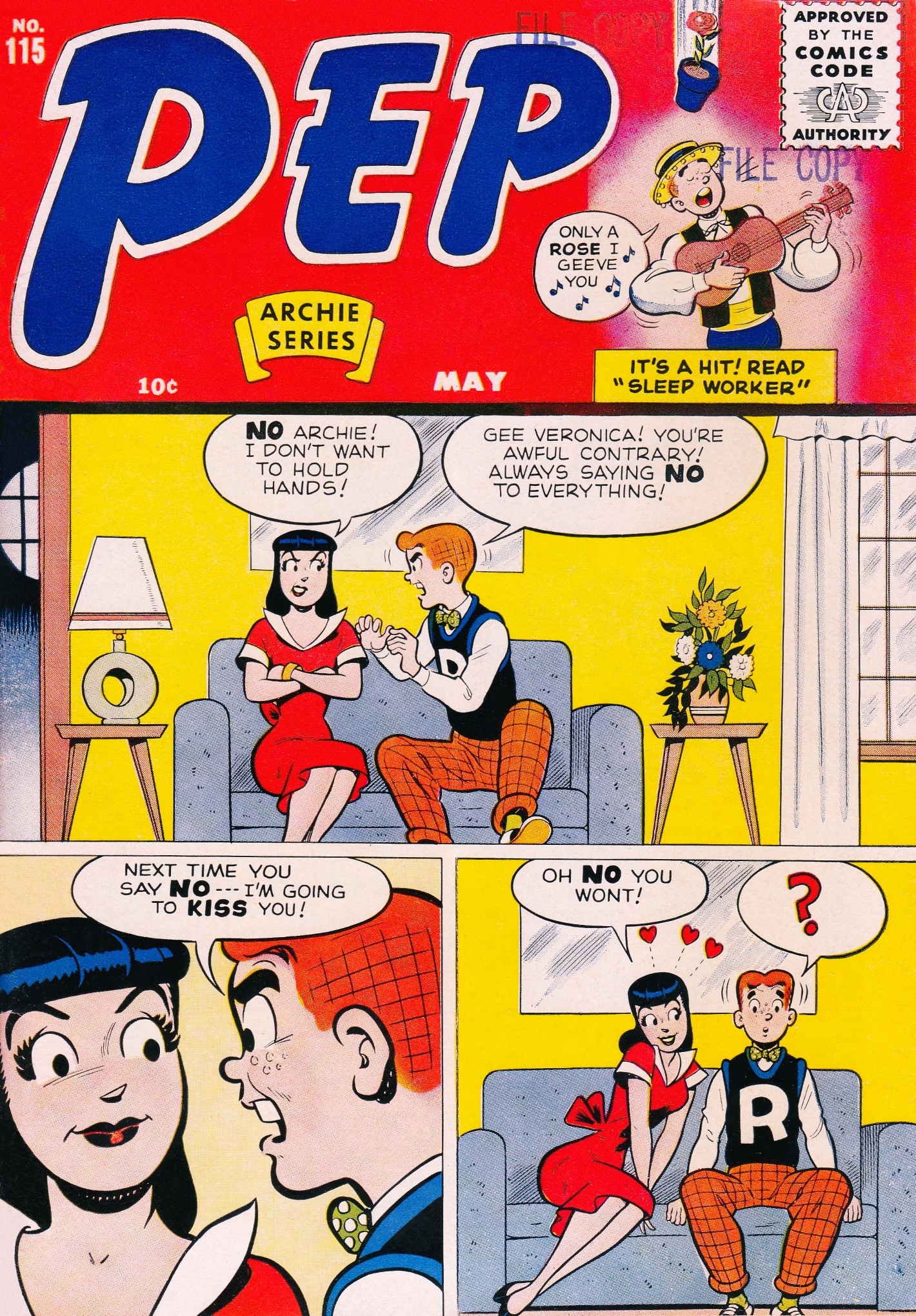 Read online Pep Comics comic -  Issue #115 - 1