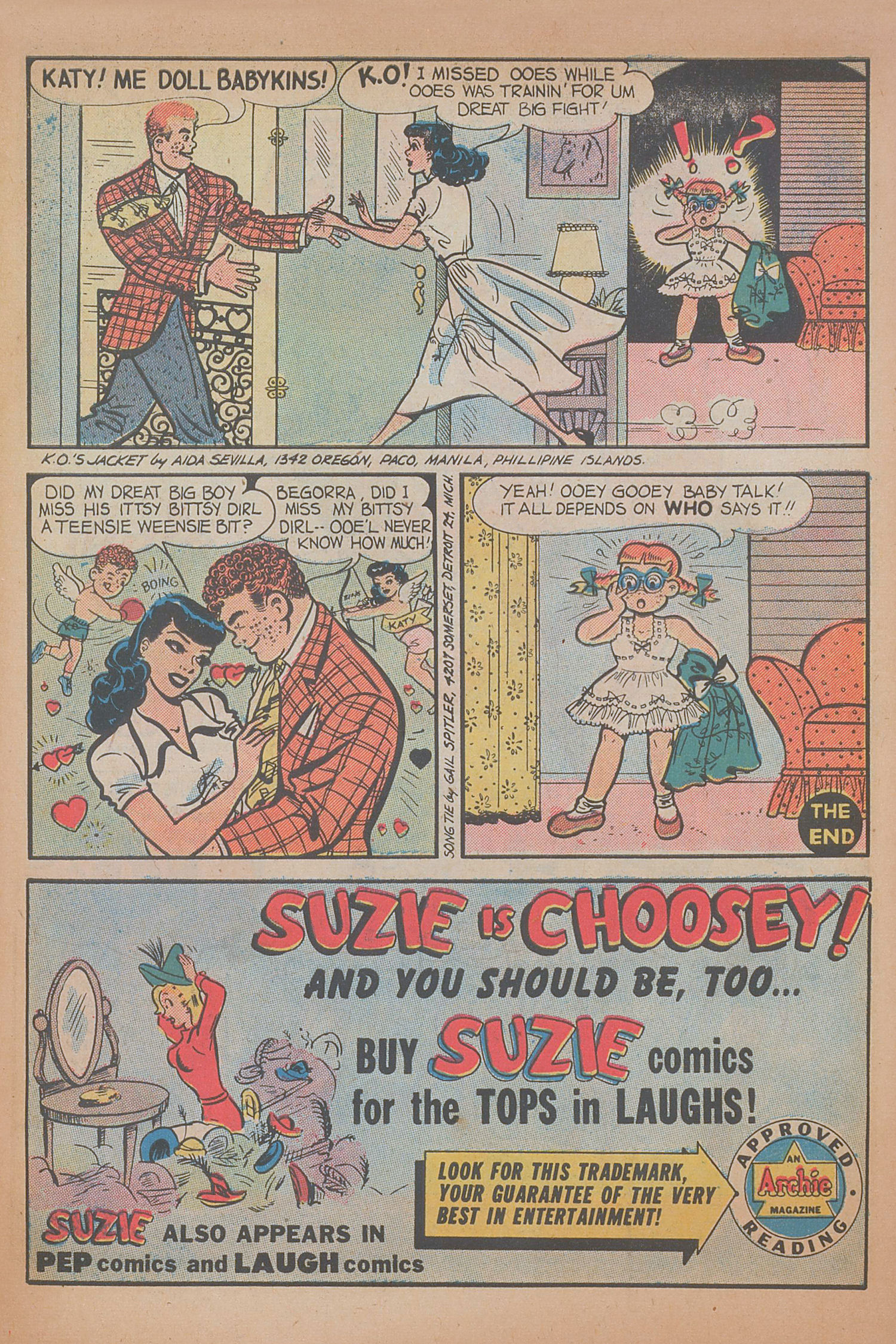 Read online Katy Keene (1949) comic -  Issue #5 - 31