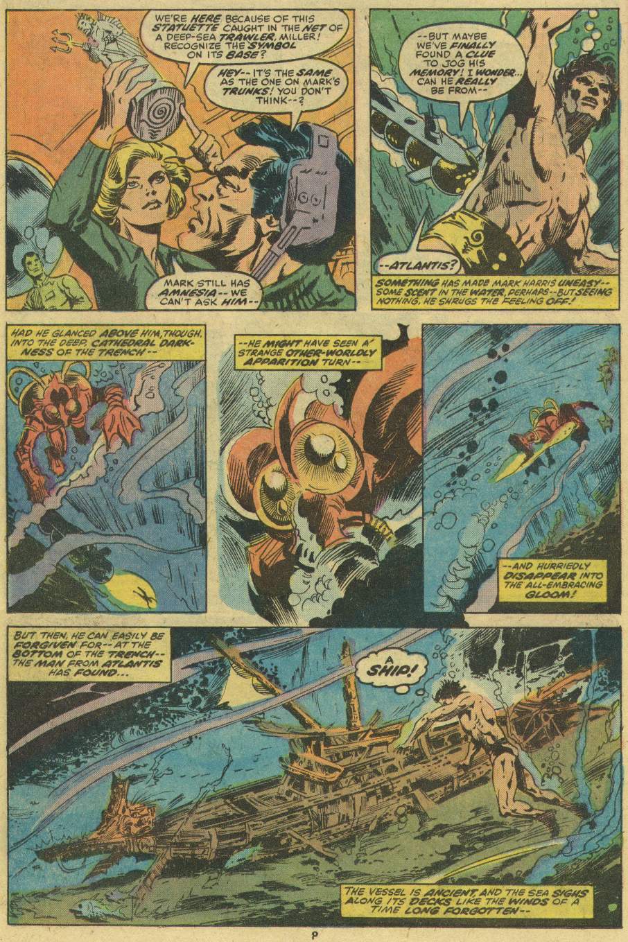 Read online Man from Atlantis comic -  Issue #1 - 9