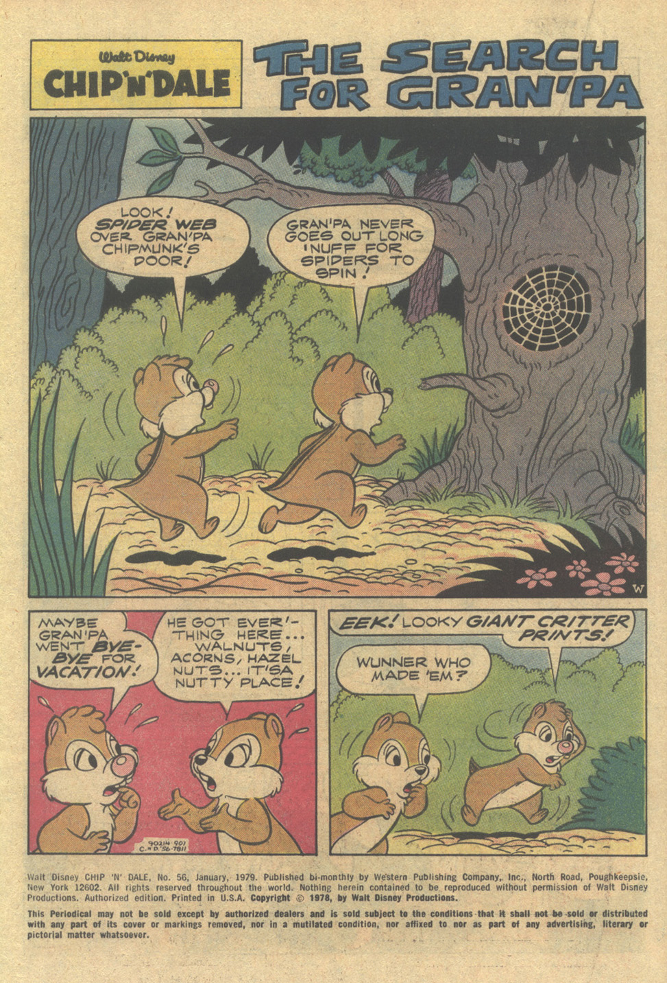 Read online Walt Disney Chip 'n' Dale comic -  Issue #56 - 3