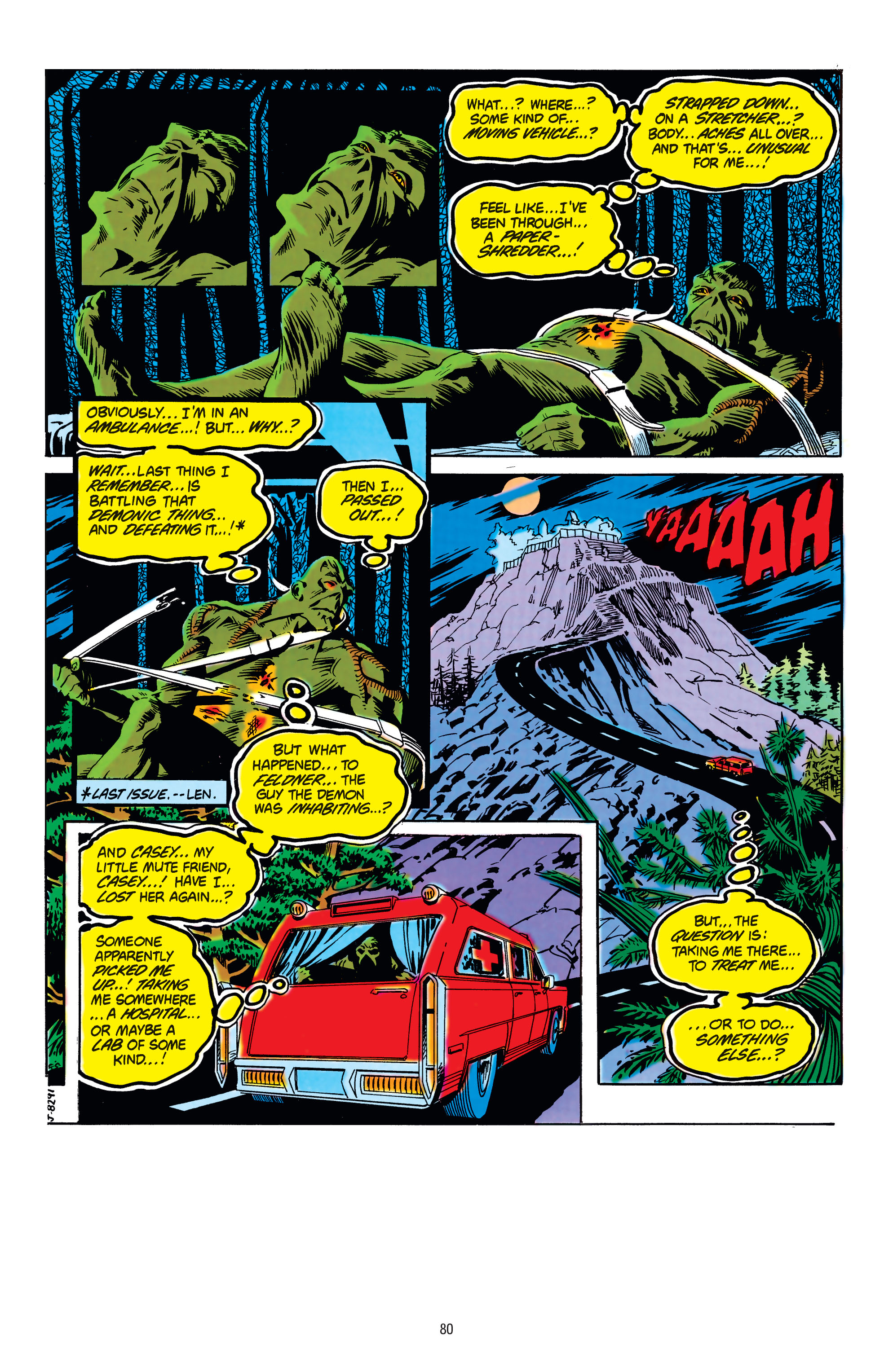 Read online Swamp Thing: The Bronze Age comic -  Issue # TPB 3 (Part 1) - 78