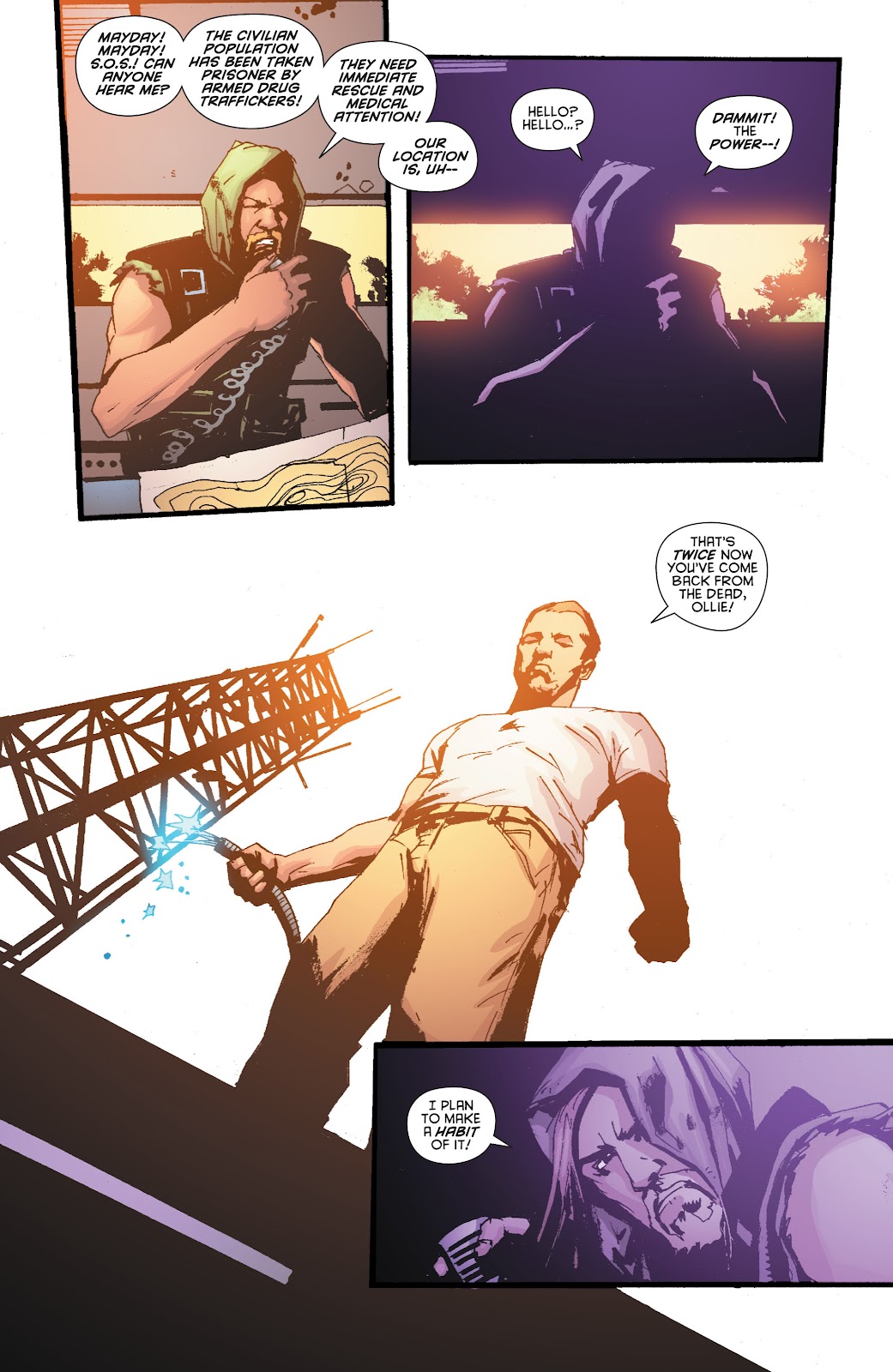 Green Arrow: Year One issue TPB - Page 124