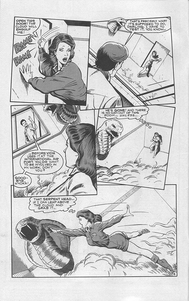 Read online The Further Adventures of Nyoka the Jungle Girl comic -  Issue #3 - 4