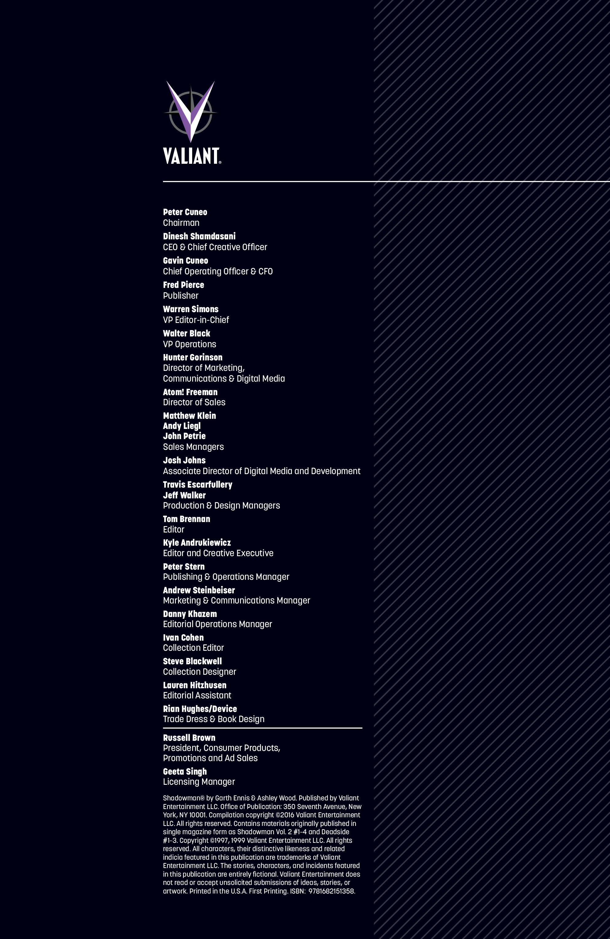 Read online Shadowman by Garth Ennis & Ashley Wood comic -  Issue # TPB - 6