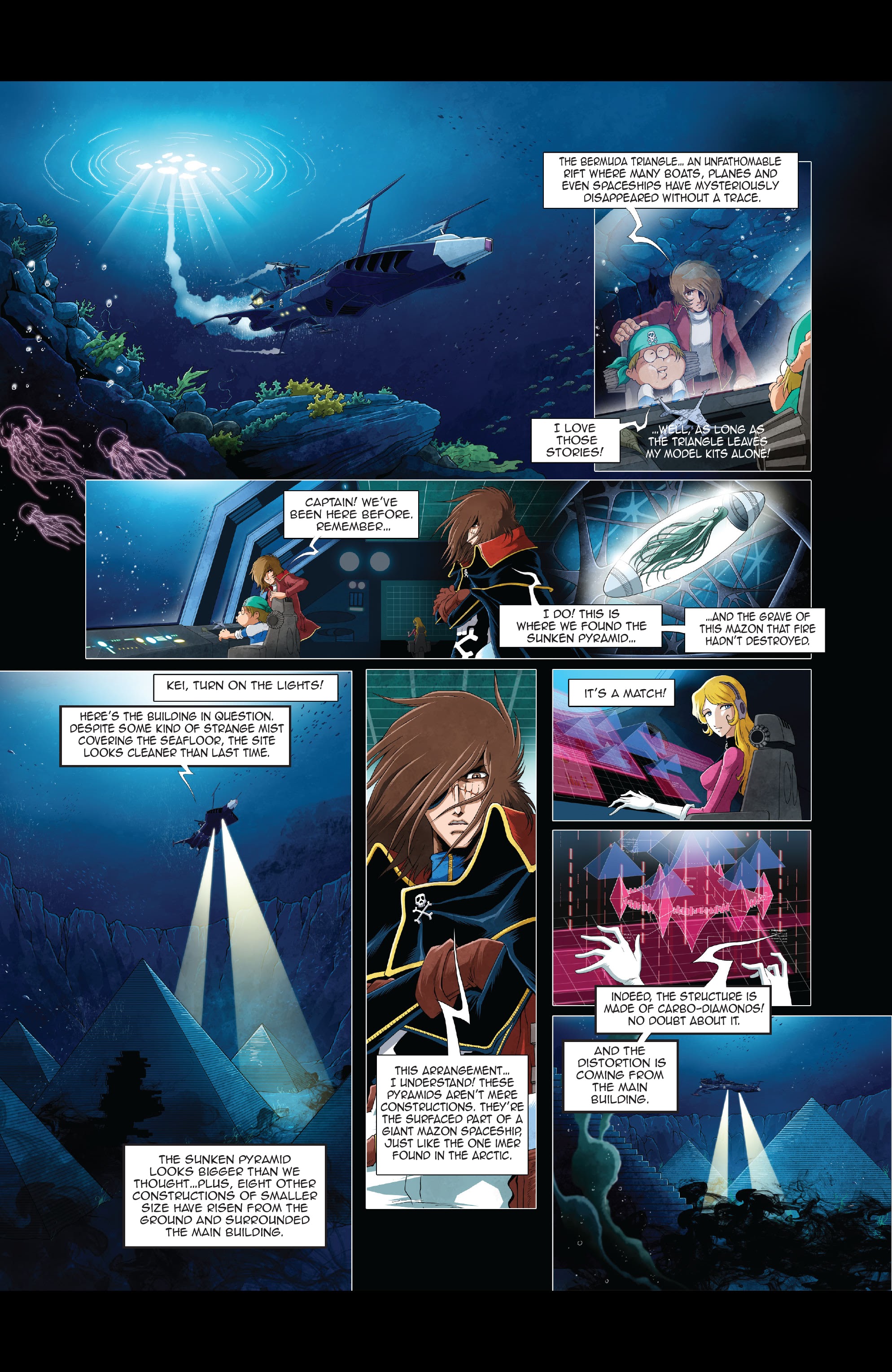 Read online Space Pirate Captain Harlock comic -  Issue #3 - 19
