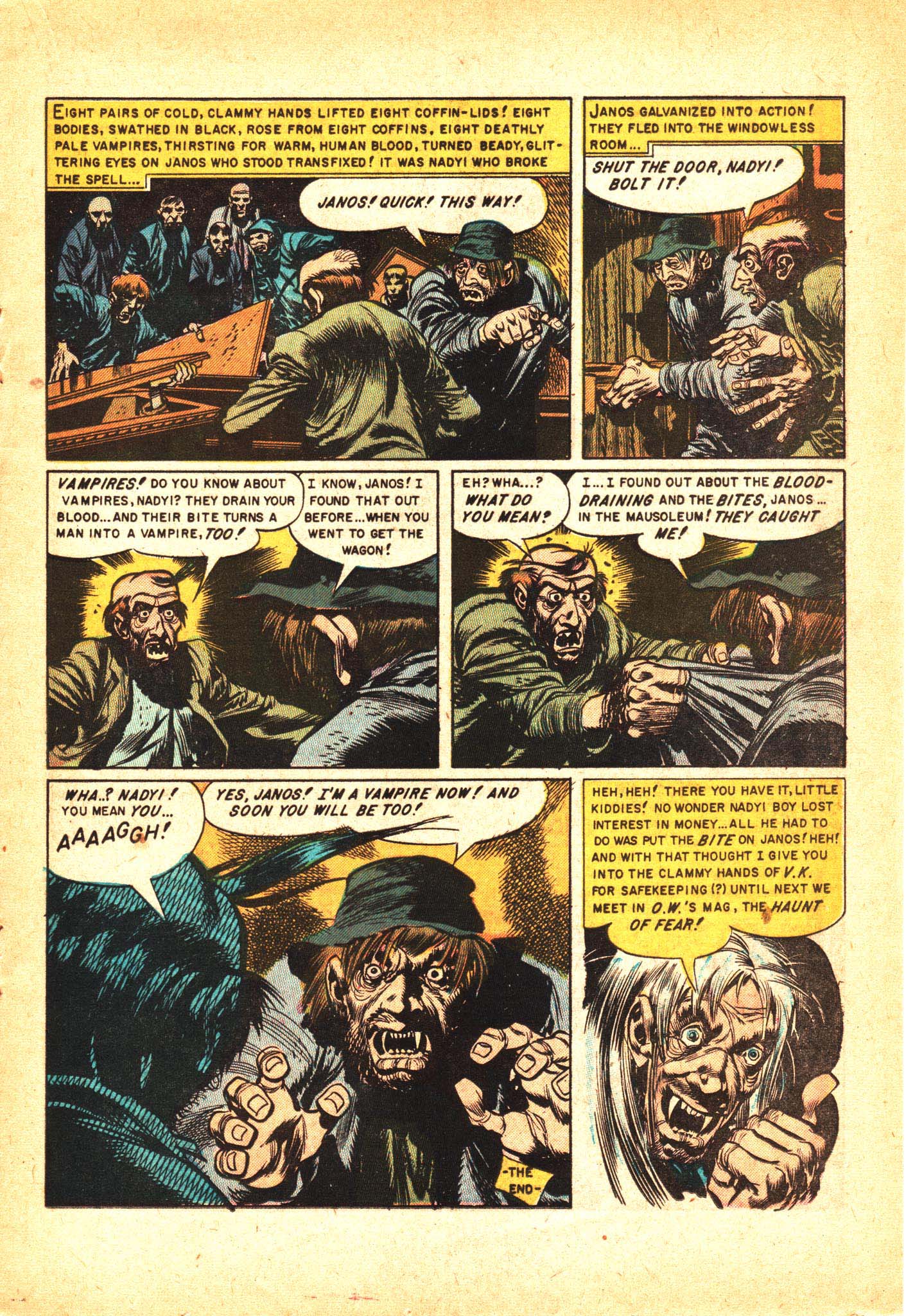 Read online The Vault of Horror (1950) comic -  Issue #38 - 18