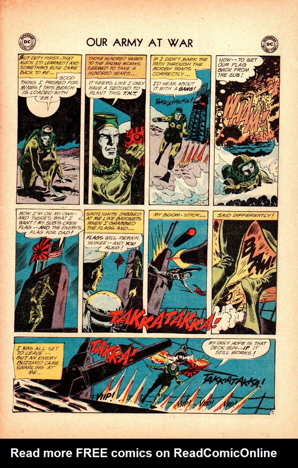 Read online Our Army at War (1952) comic -  Issue #111 - 23
