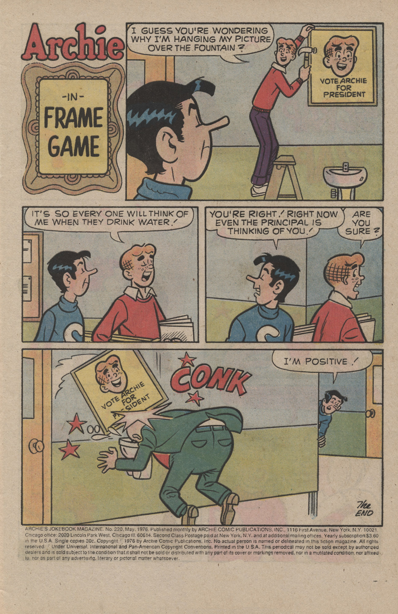 Read online Archie's Joke Book Magazine comic -  Issue #220 - 3