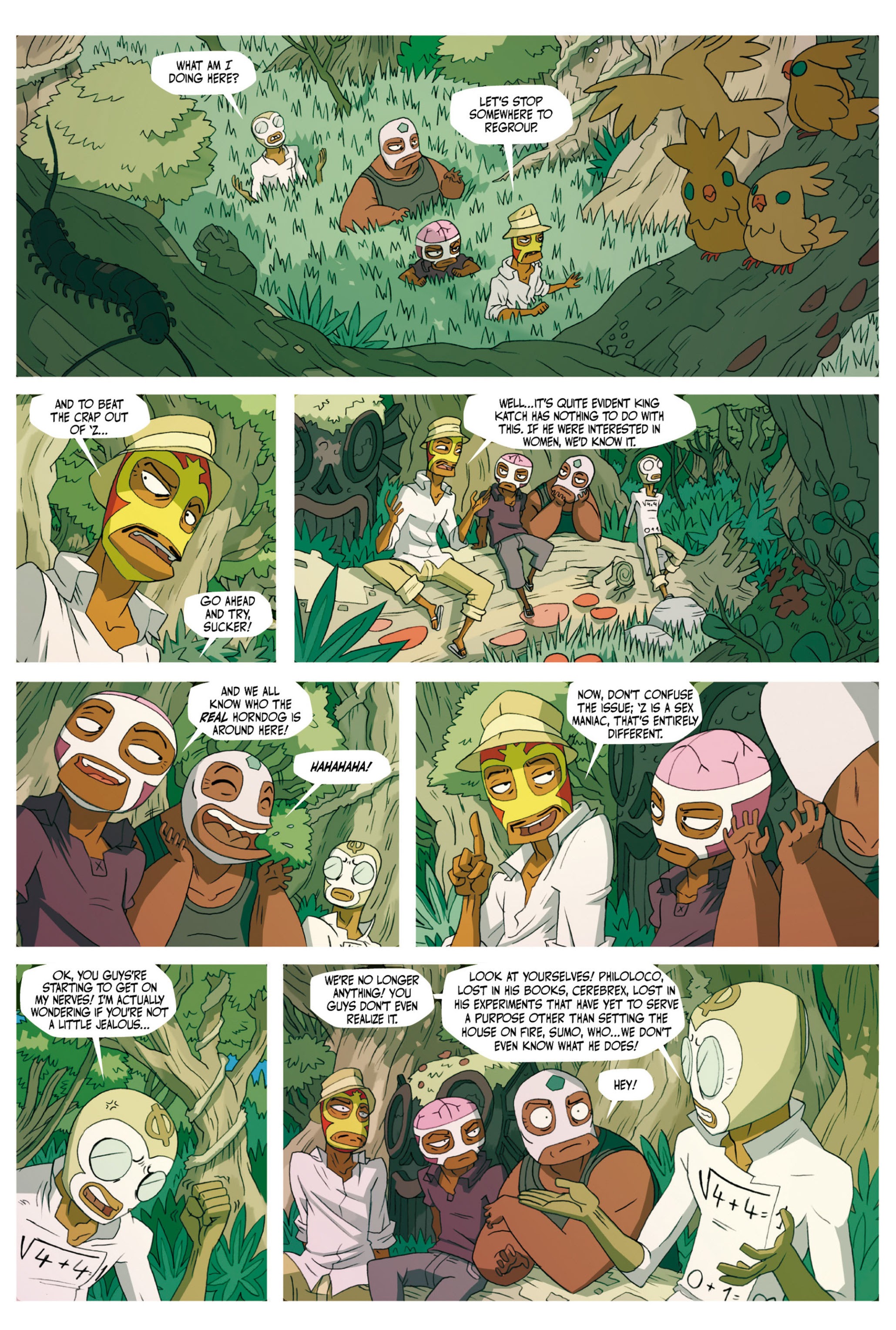 Read online The Tikitis comic -  Issue #1 - 29