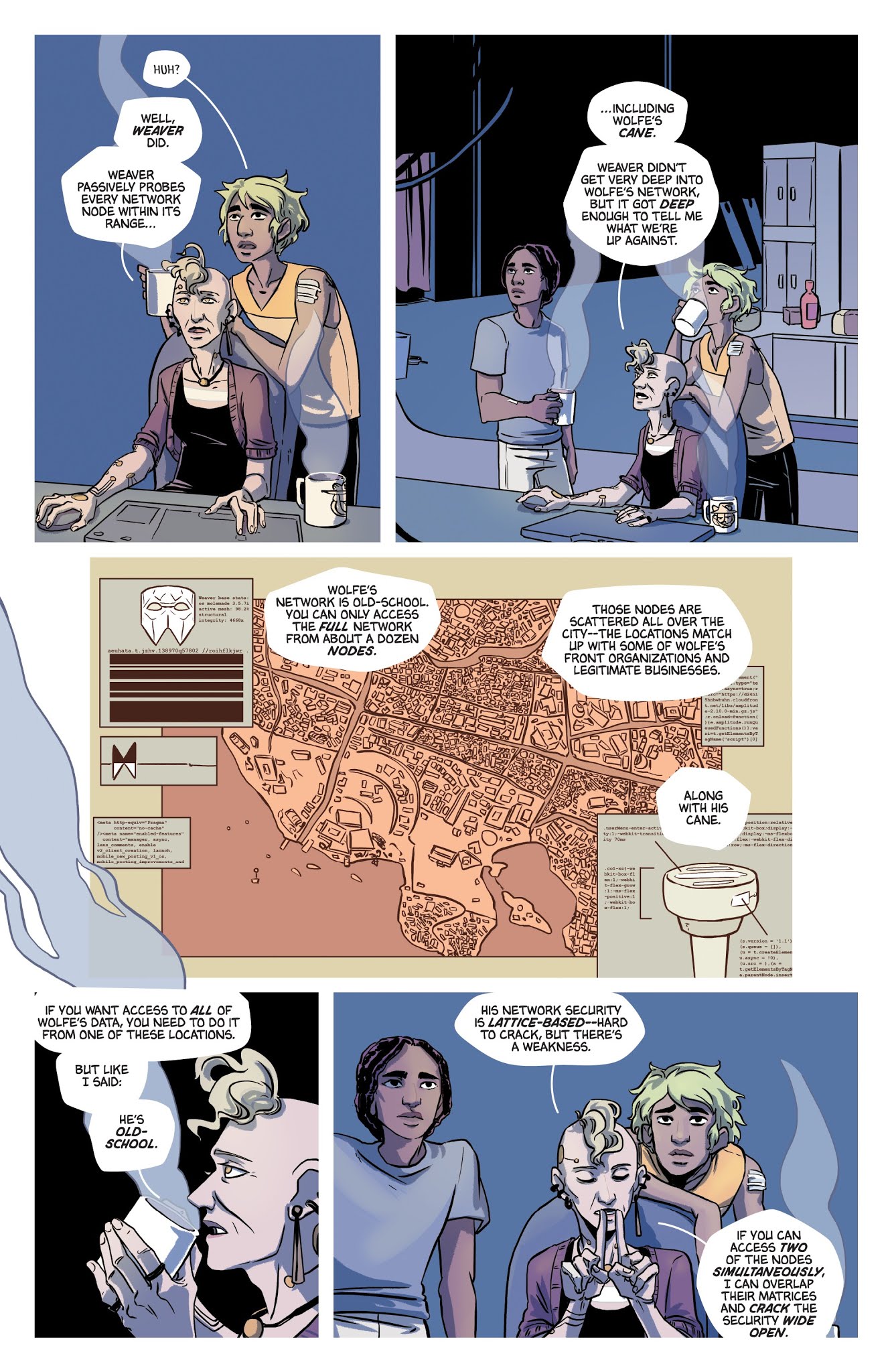 Read online Moth & Whisper comic -  Issue #5 - 4