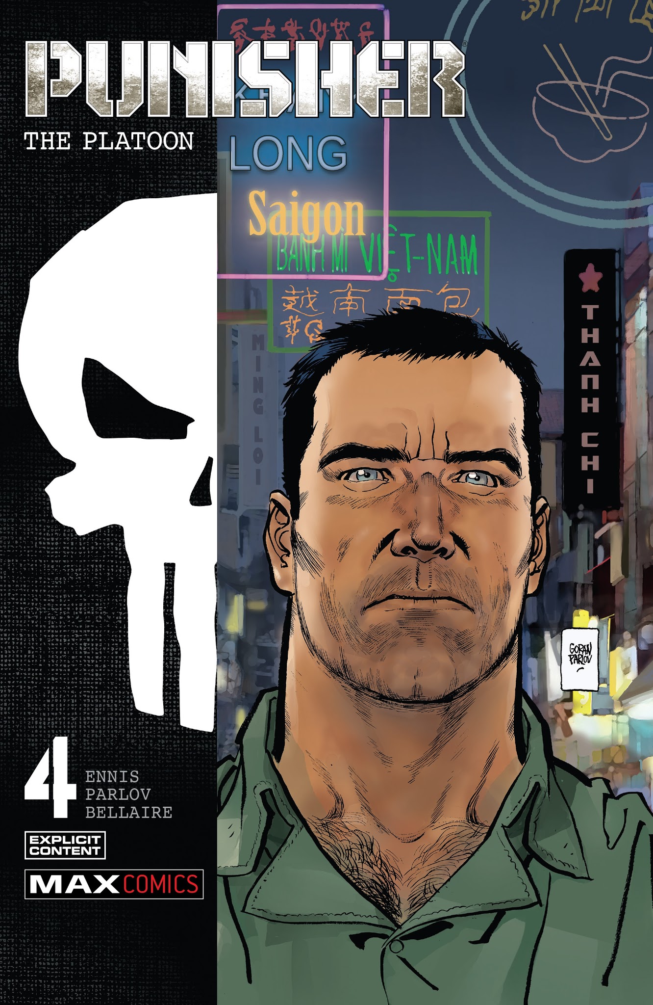 Read online Punisher MAX: The Platoon comic -  Issue #4 - 1