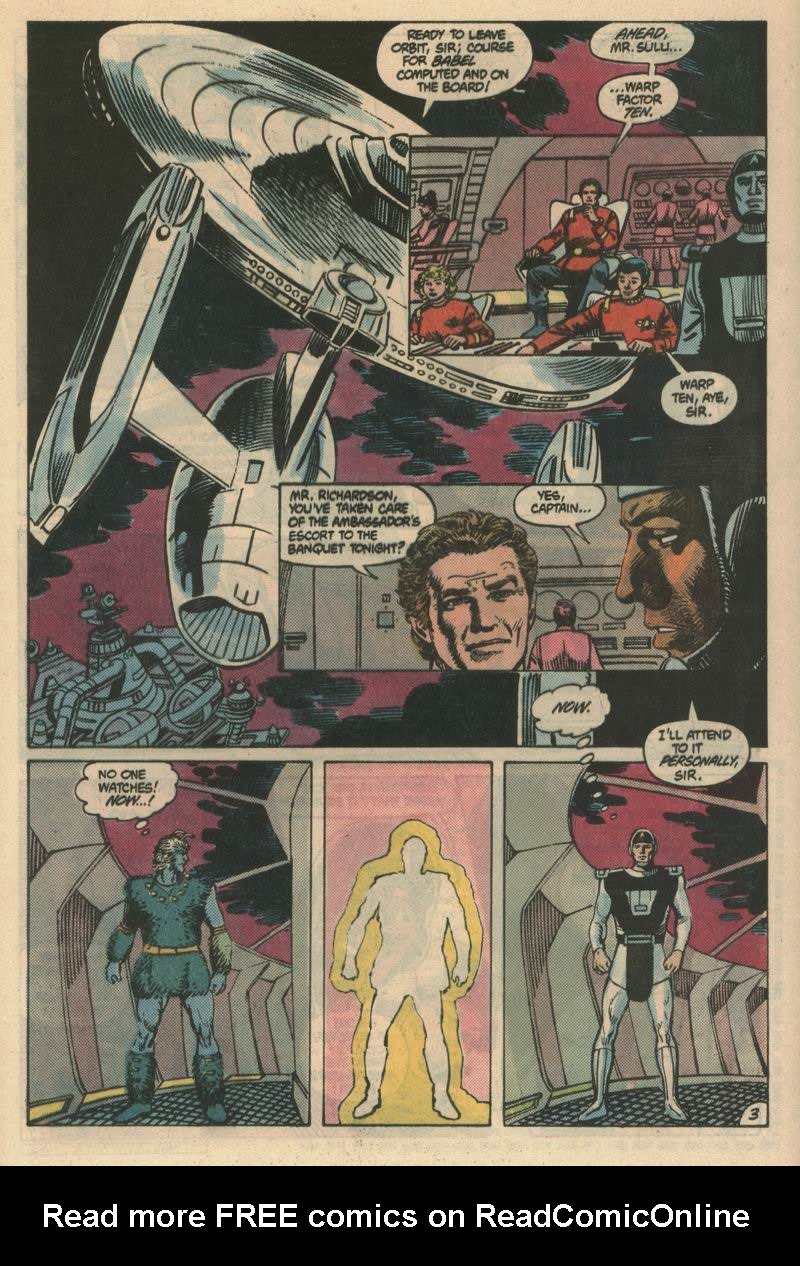 Read online Star Trek (1984) comic -  Issue #6 - 4