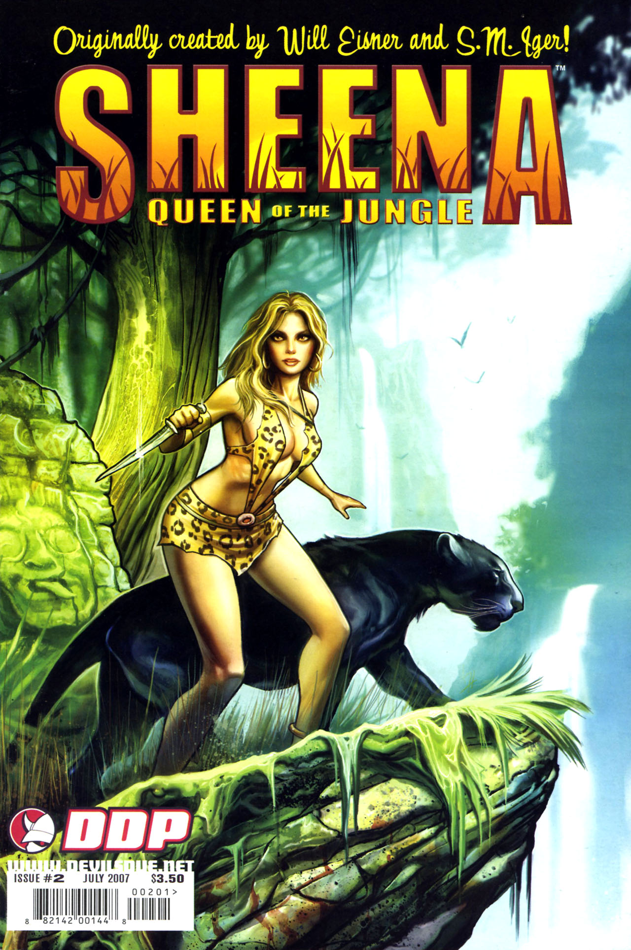 Read online Sheena, Queen of the Jungle comic -  Issue #2 - 1
