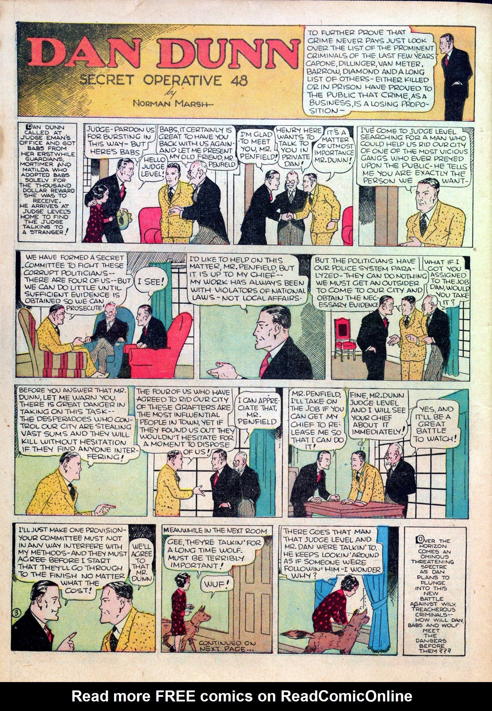 Read online Famous Funnies comic -  Issue #15 - 58