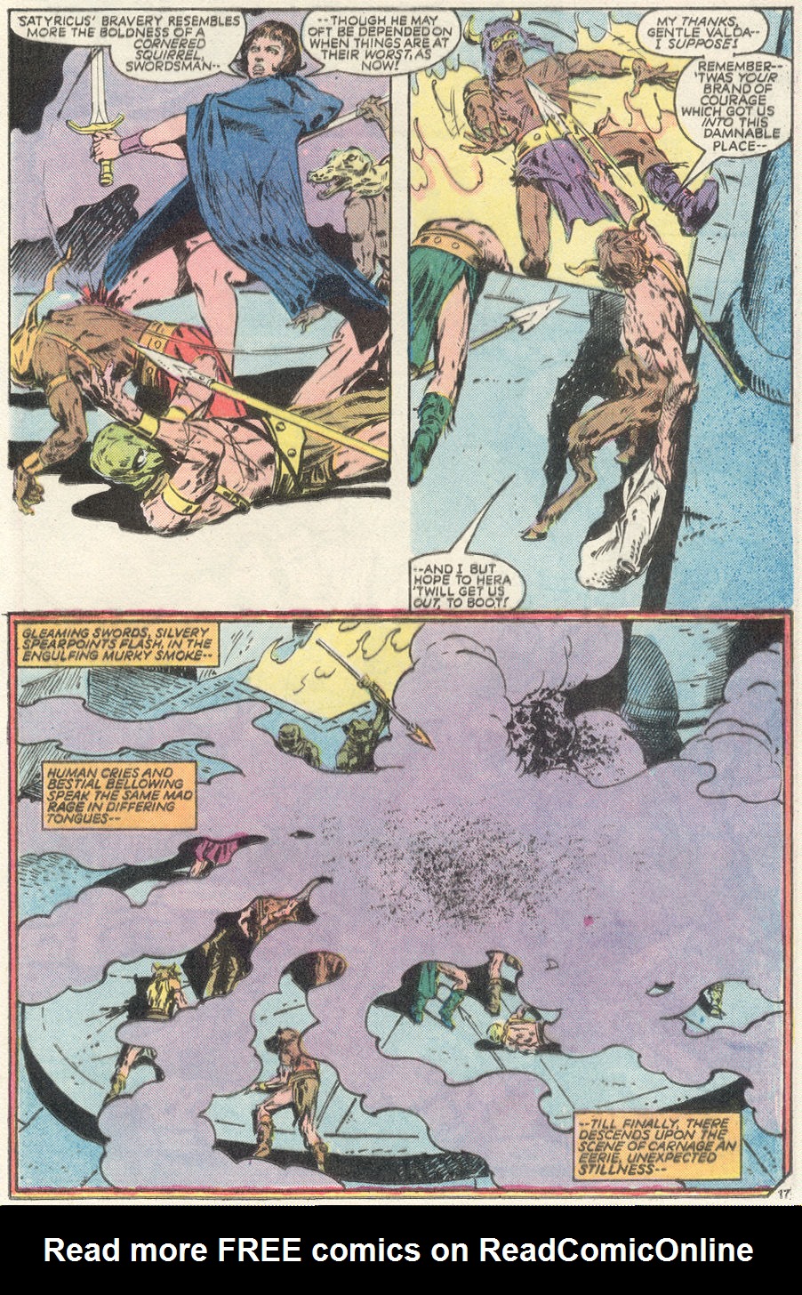 Read online Arak Son of Thunder comic -  Issue #43 - 17