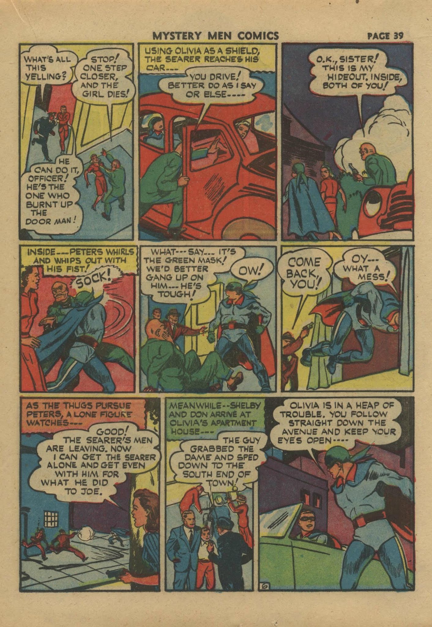 Read online Mystery Men Comics comic -  Issue #30 - 41