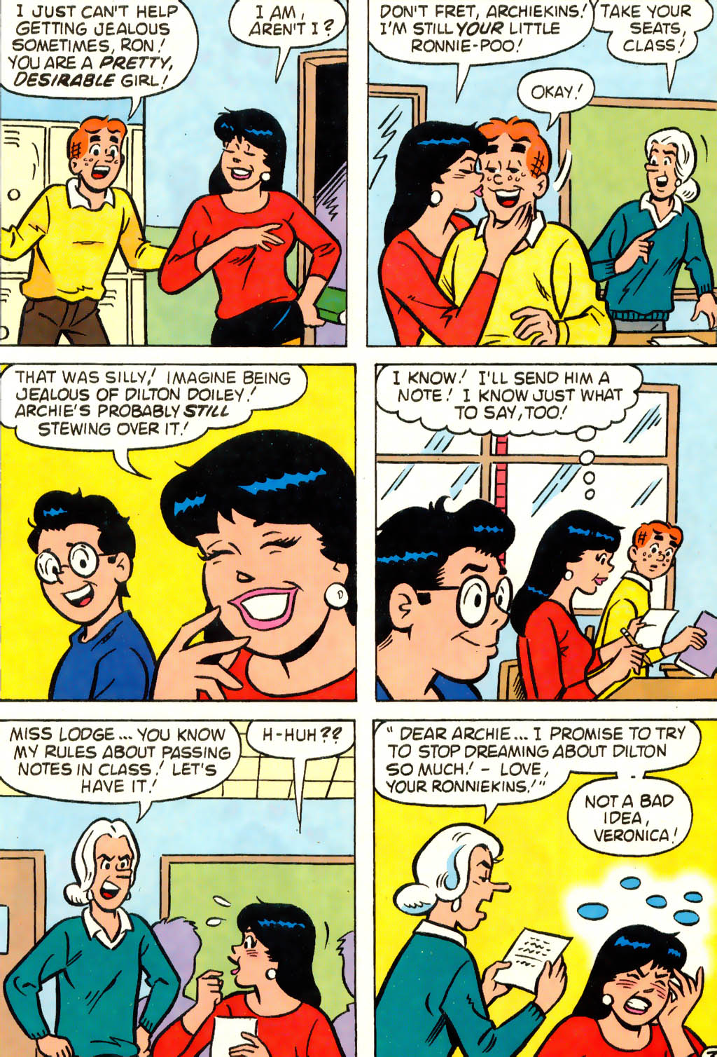 Read online Veronica comic -  Issue #61 - 10