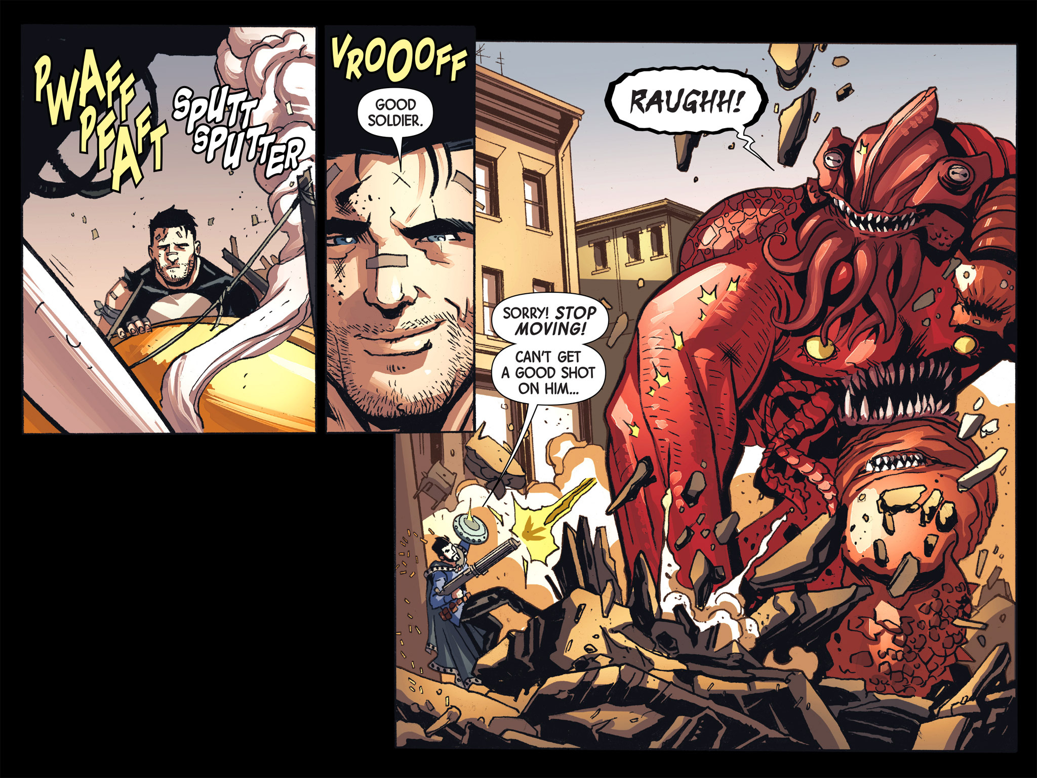 Read online Doctor Strange/Punisher: Magic Bullets Infinite Comic comic -  Issue #7 - 62