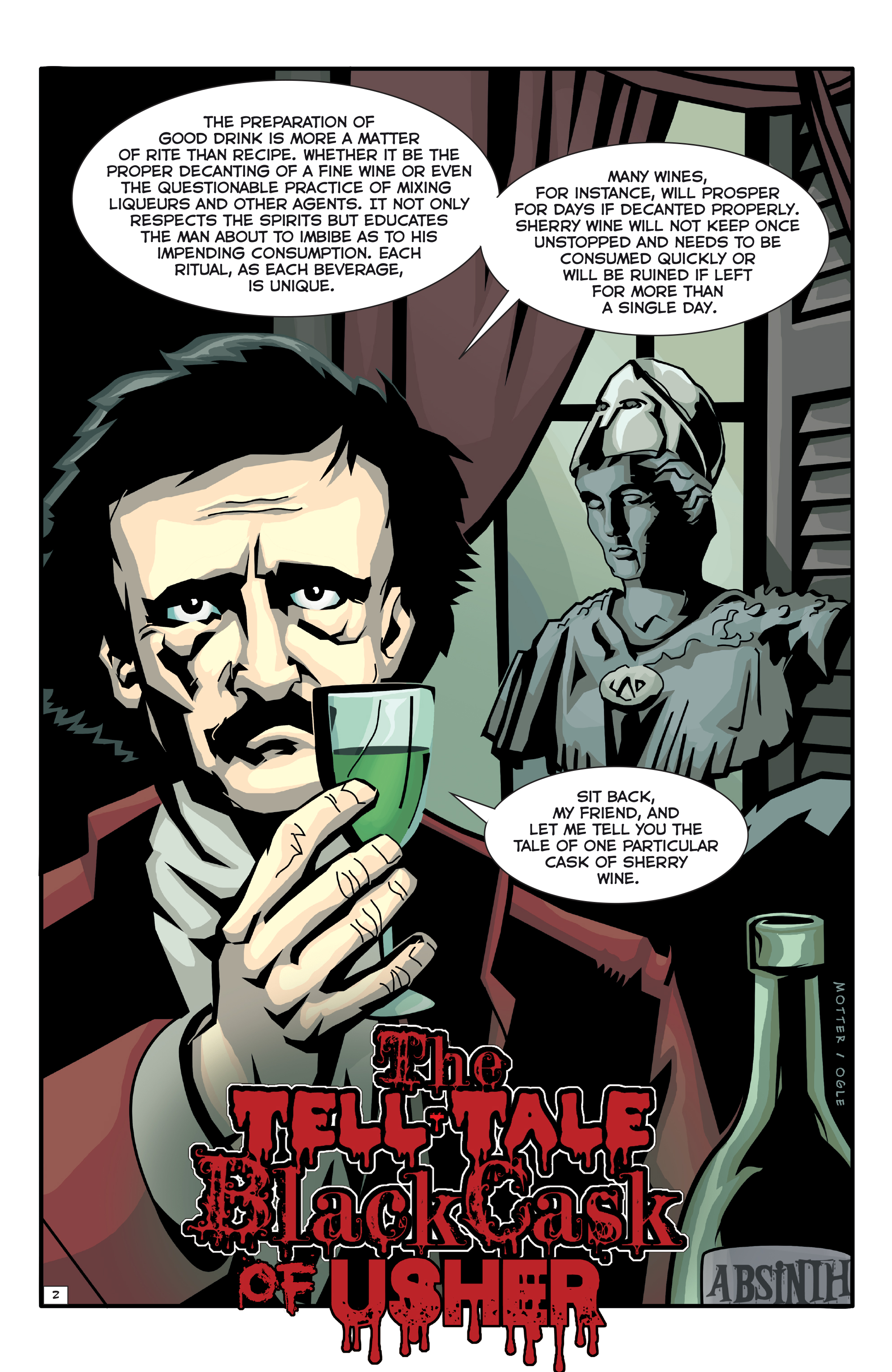 Read online Edgar Allan Poe's Snifter of Terror Season Two comic -  Issue #1 - 4