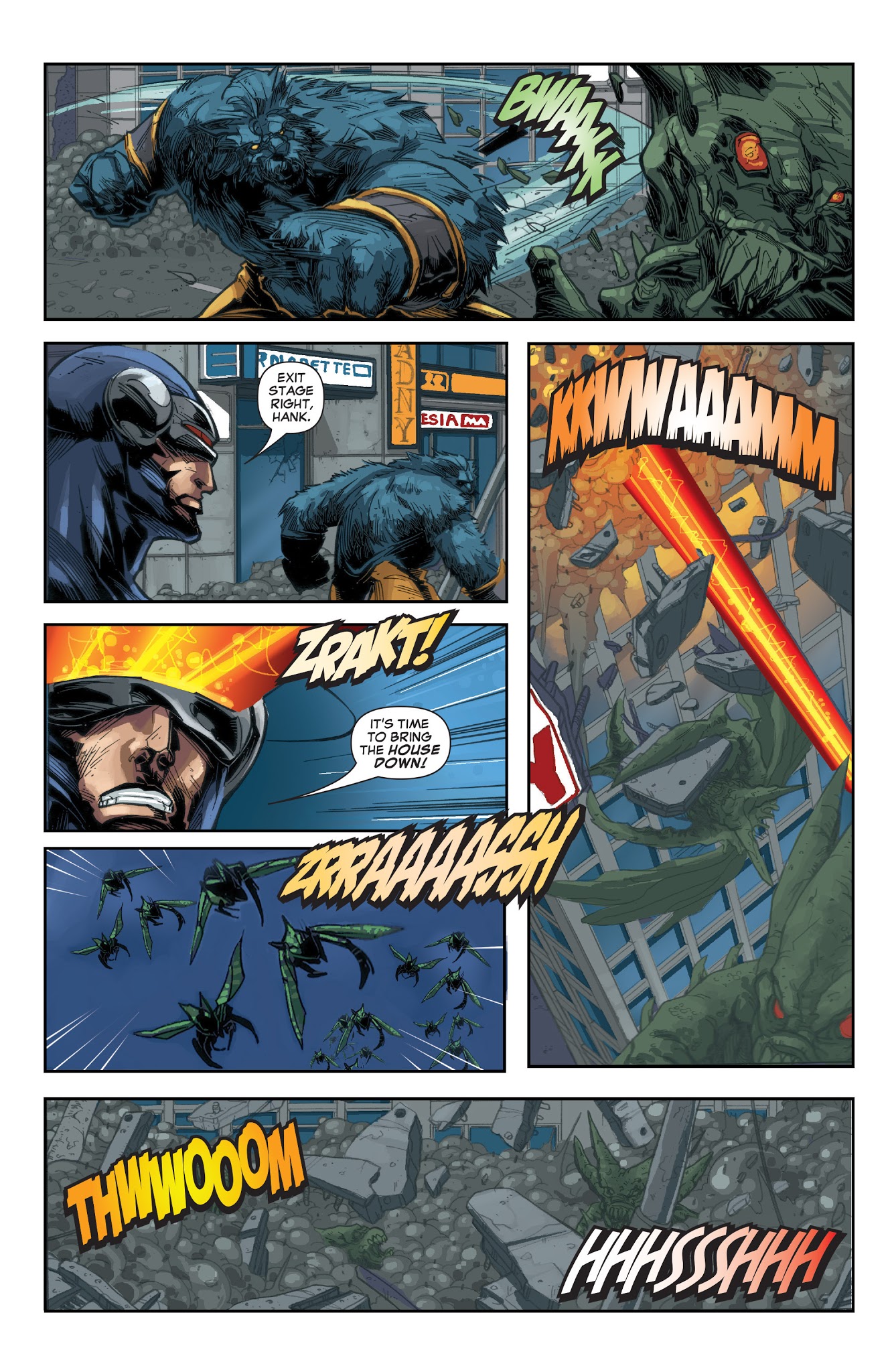 Read online X-Men/Fantastic Four comic -  Issue #5 - 14