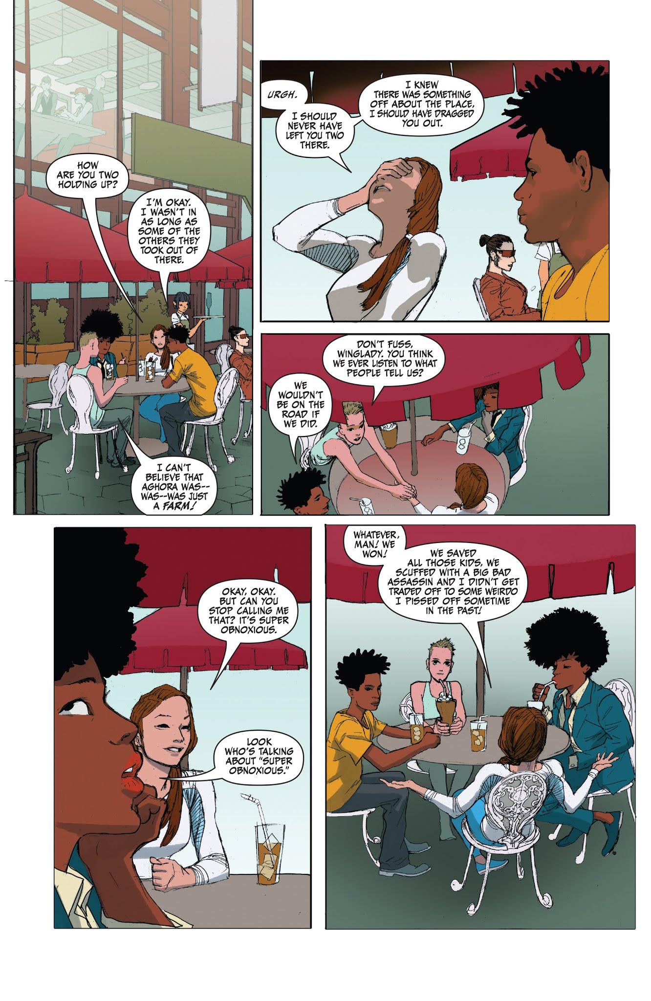 Read online Daughters of the Dragon (2018) comic -  Issue #1 - 41