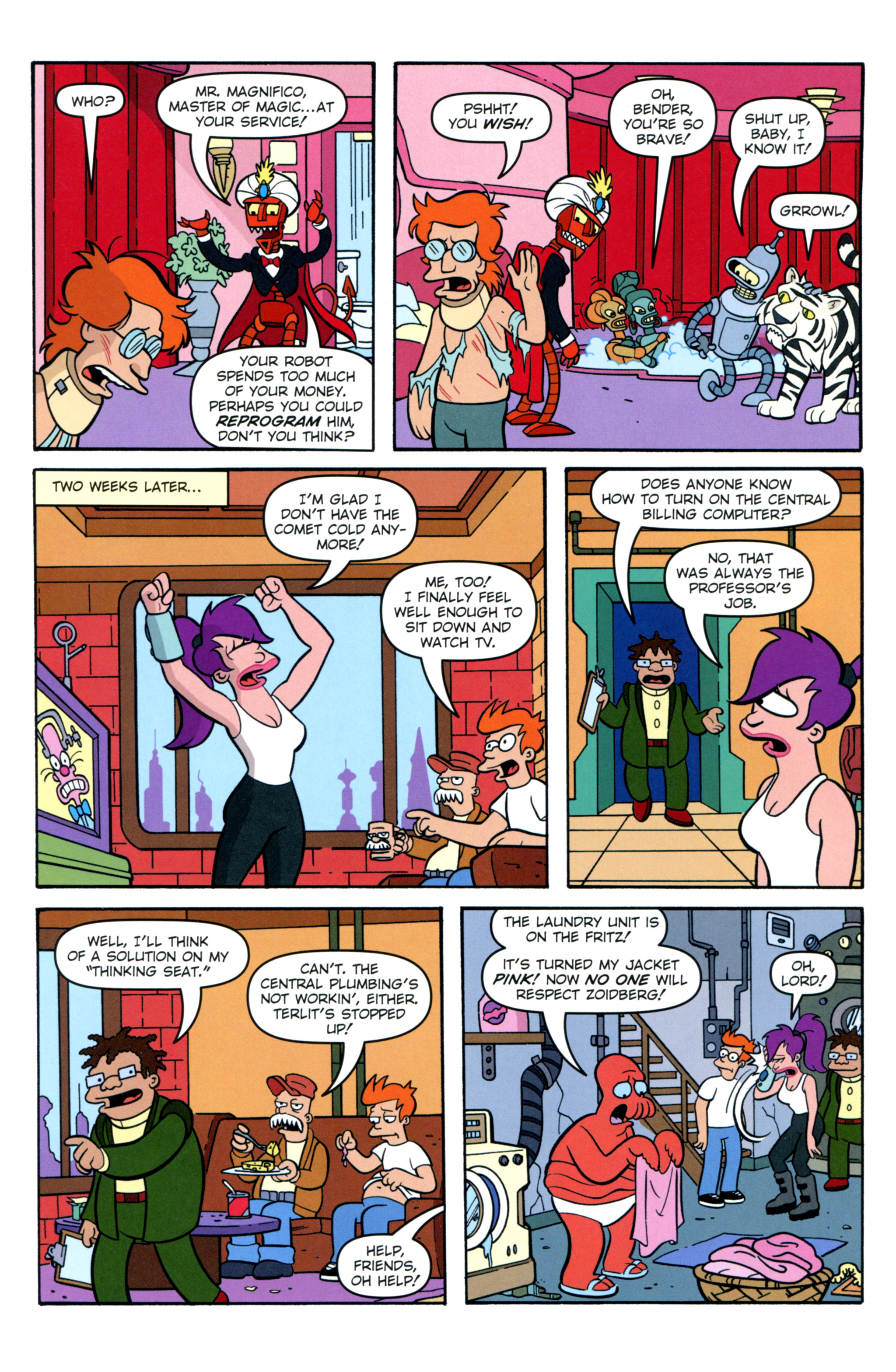 Read online Futurama Comics comic -  Issue #70 - 13
