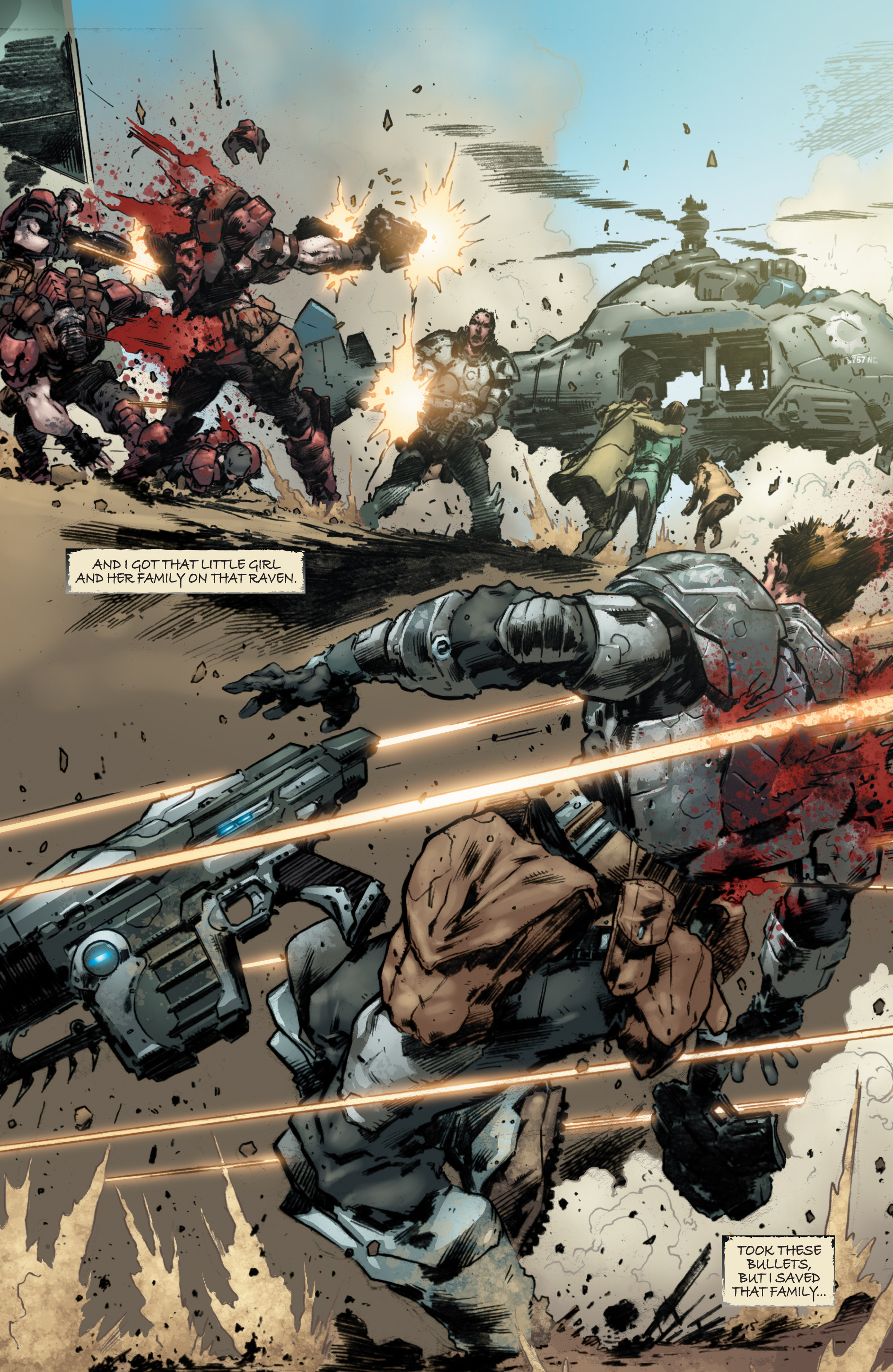Read online Gears Of War comic -  Issue #8 - 21