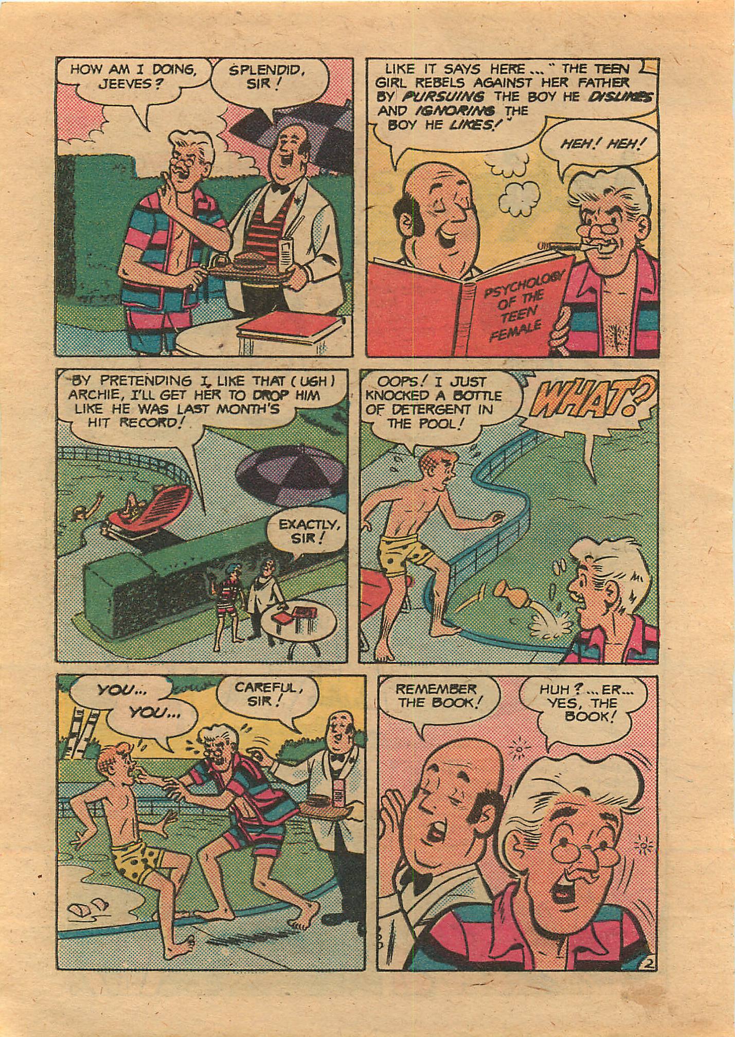 Read online Archie...Archie Andrews, Where Are You? Digest Magazine comic -  Issue #19 - 118