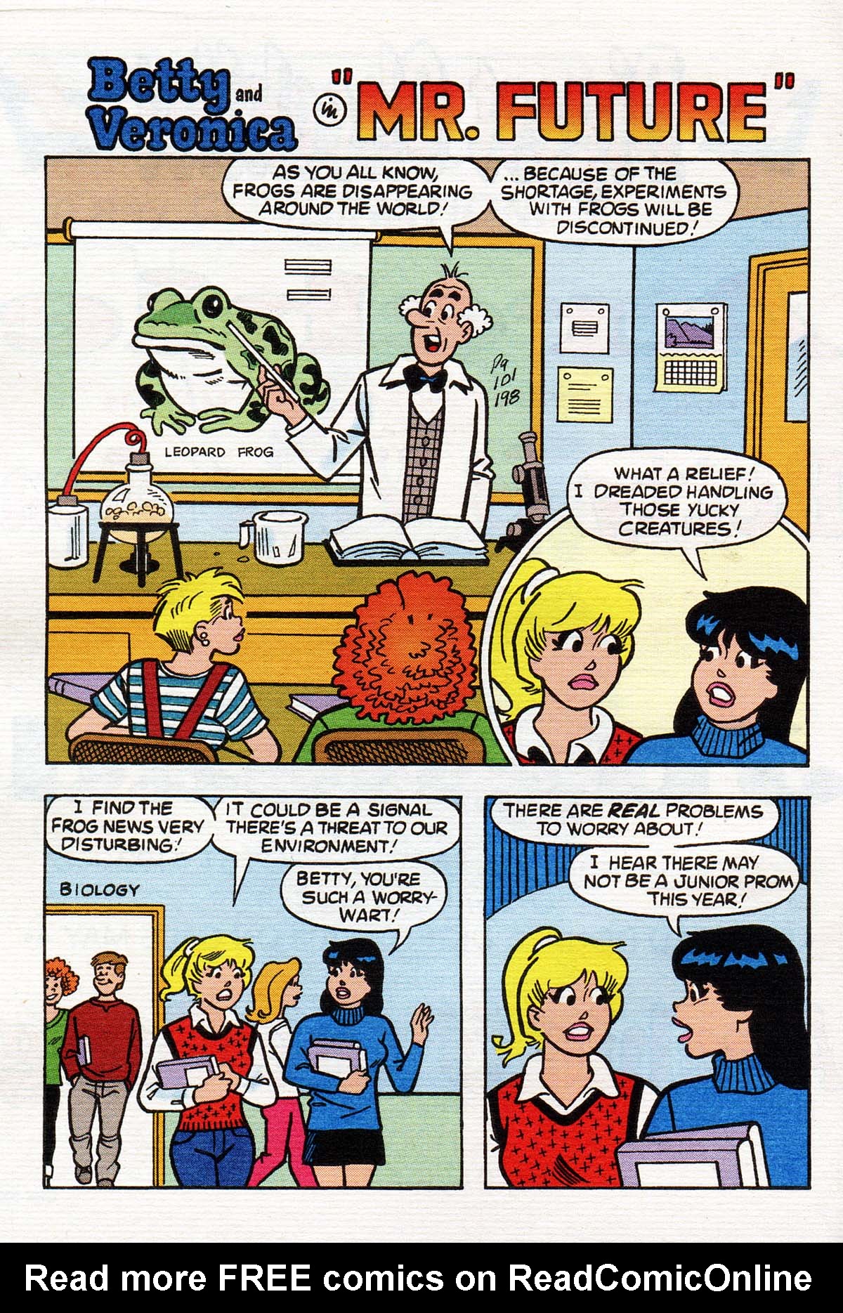 Read online Betty and Veronica Digest Magazine comic -  Issue #147 - 47