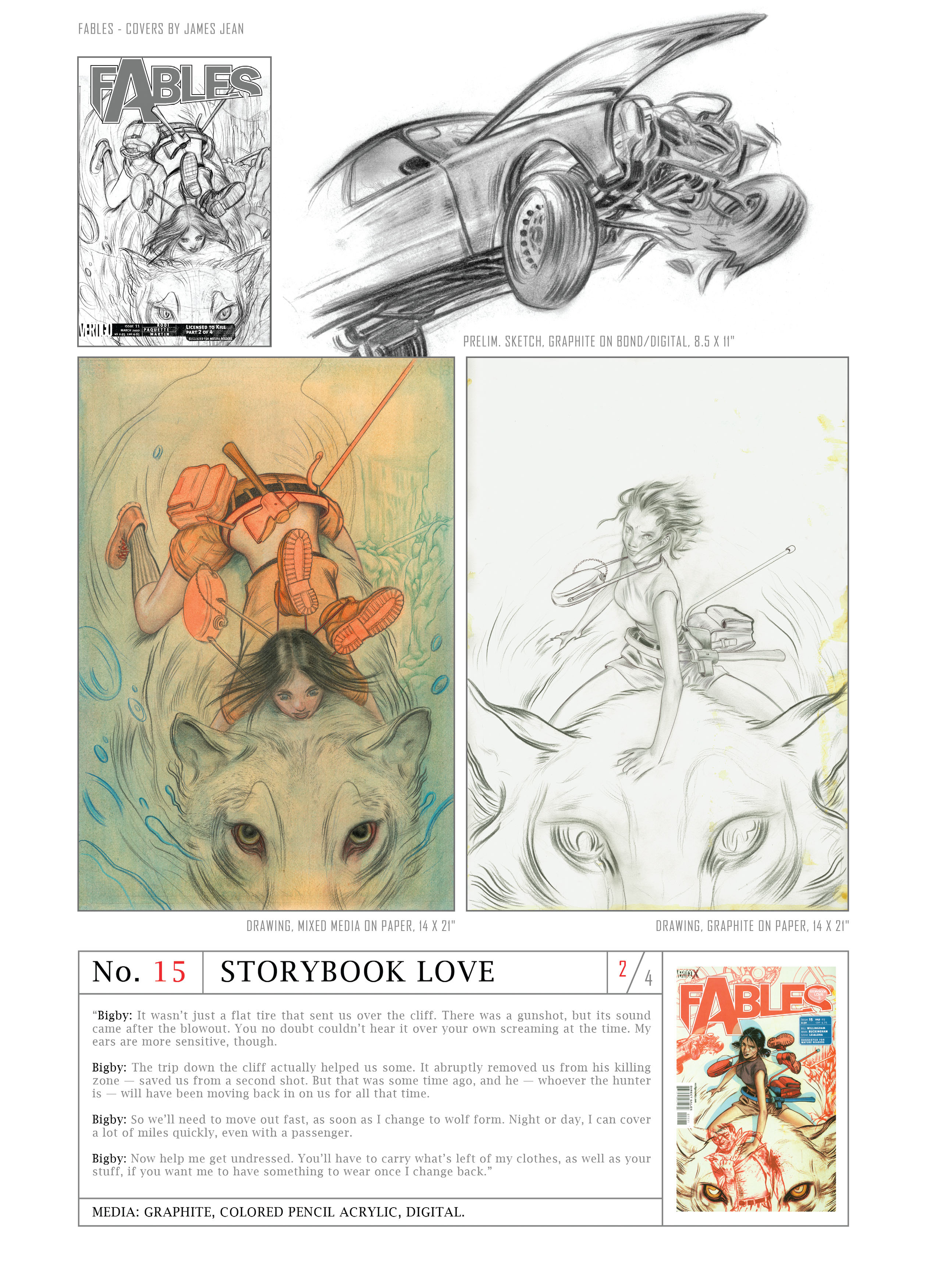 Read online Fables: Covers by James Jean comic -  Issue # TPB (Part 1) - 40