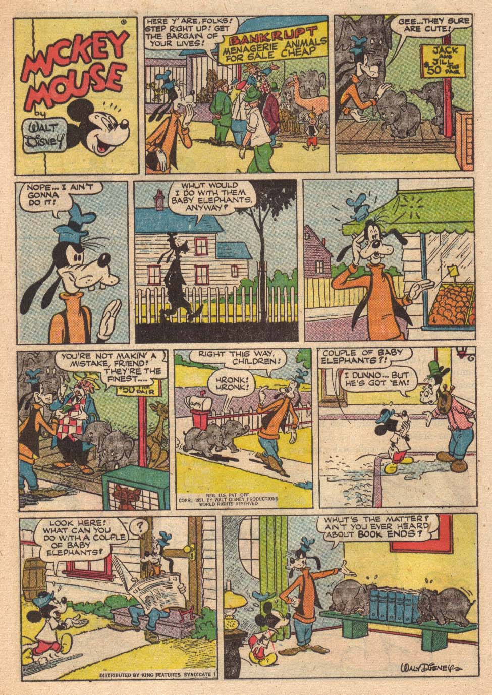 Read online Walt Disney's Comics and Stories comic -  Issue #162 - 36