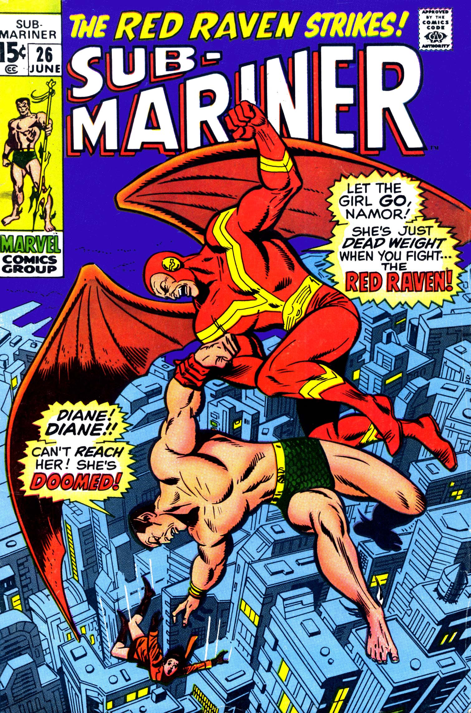 Read online The Sub-Mariner comic -  Issue #26 - 1
