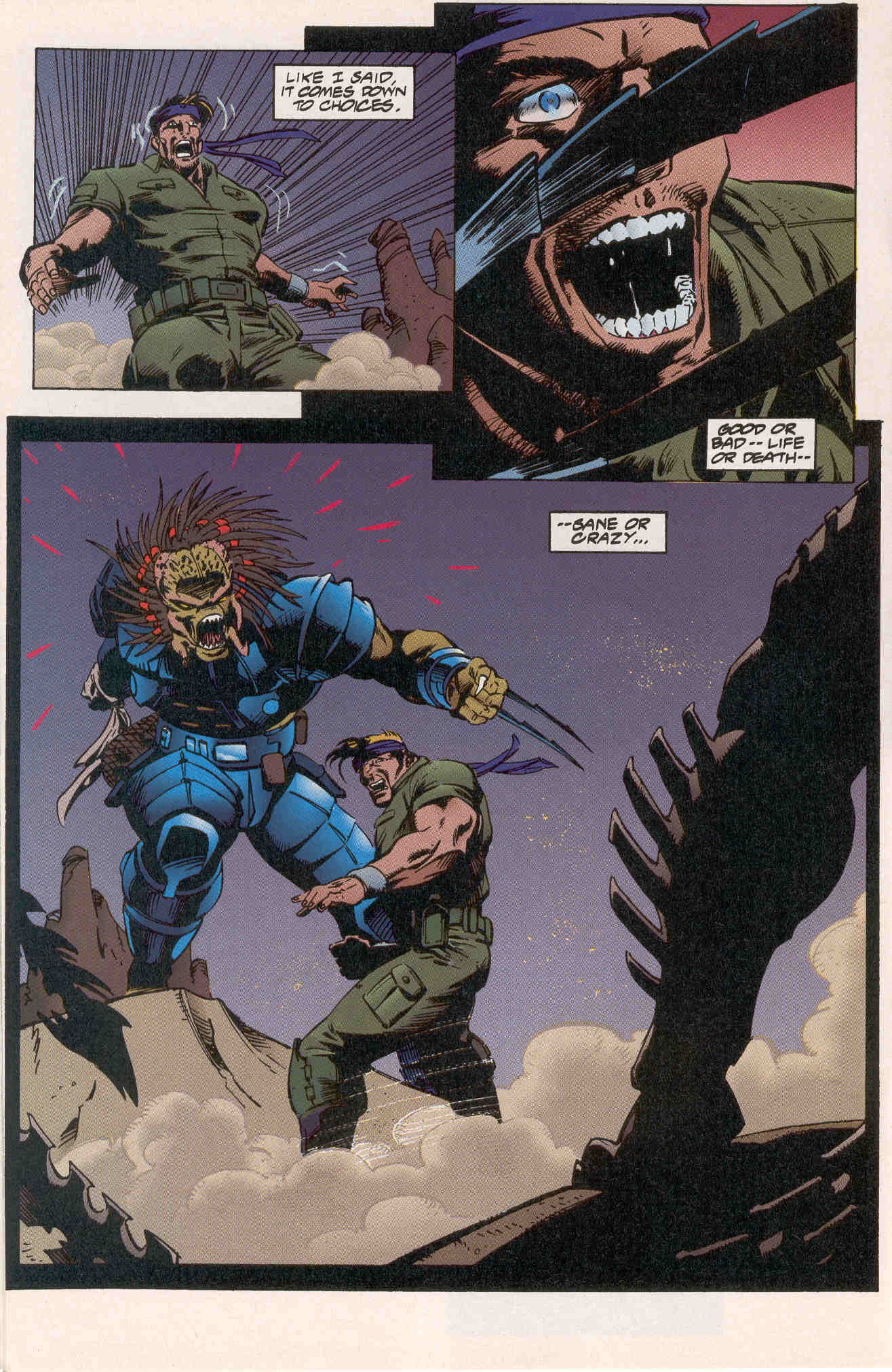 Read online Aliens vs. Predator: Duel comic -  Issue #2 - 24