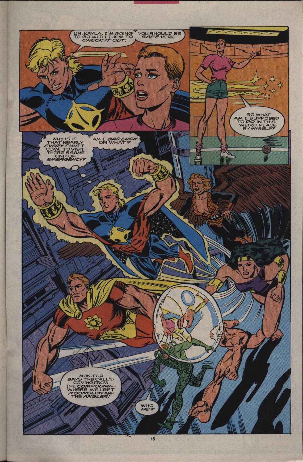 Read online Quasar comic -  Issue #51 - 12