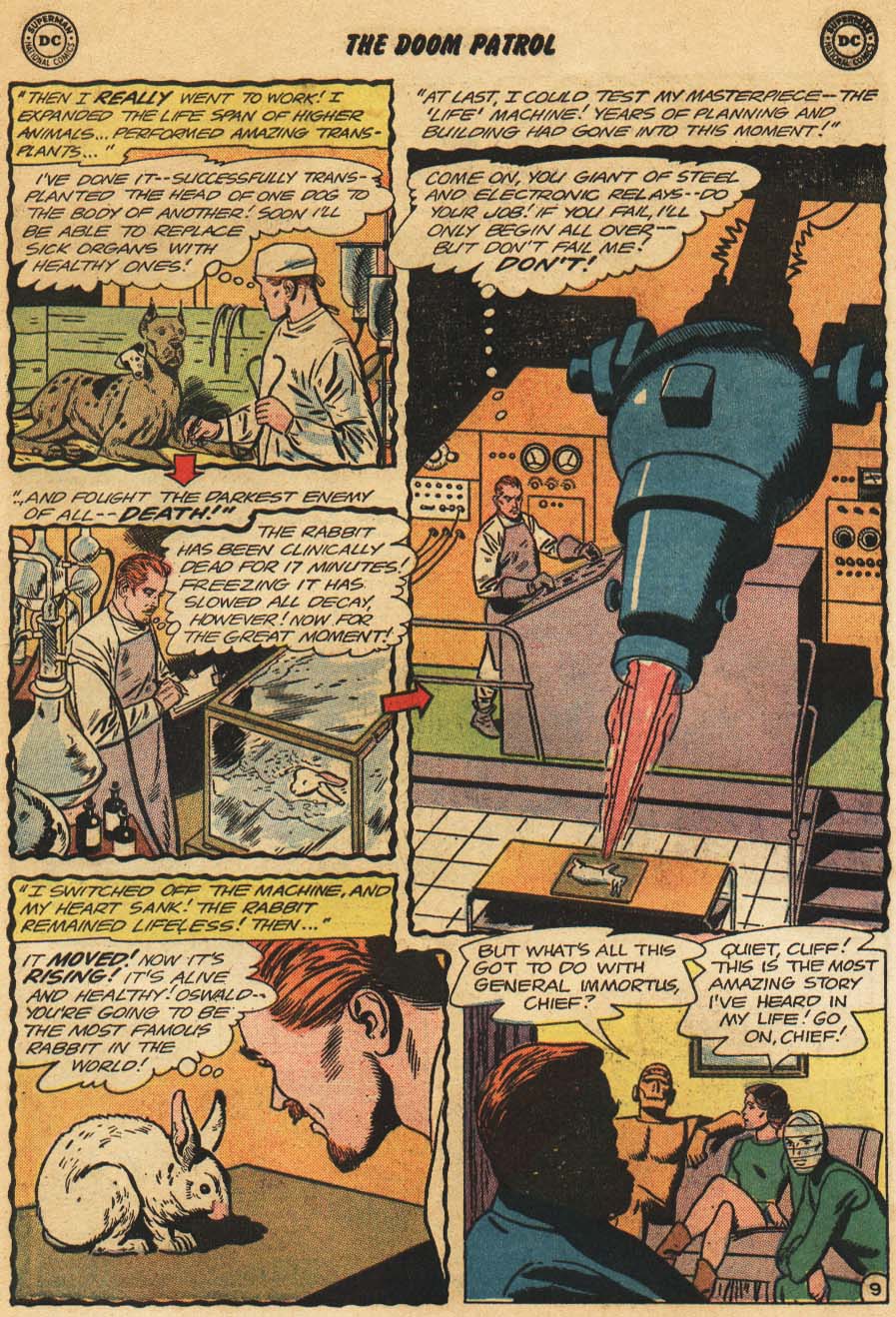 Read online Doom Patrol (1964) comic -  Issue #88 - 10