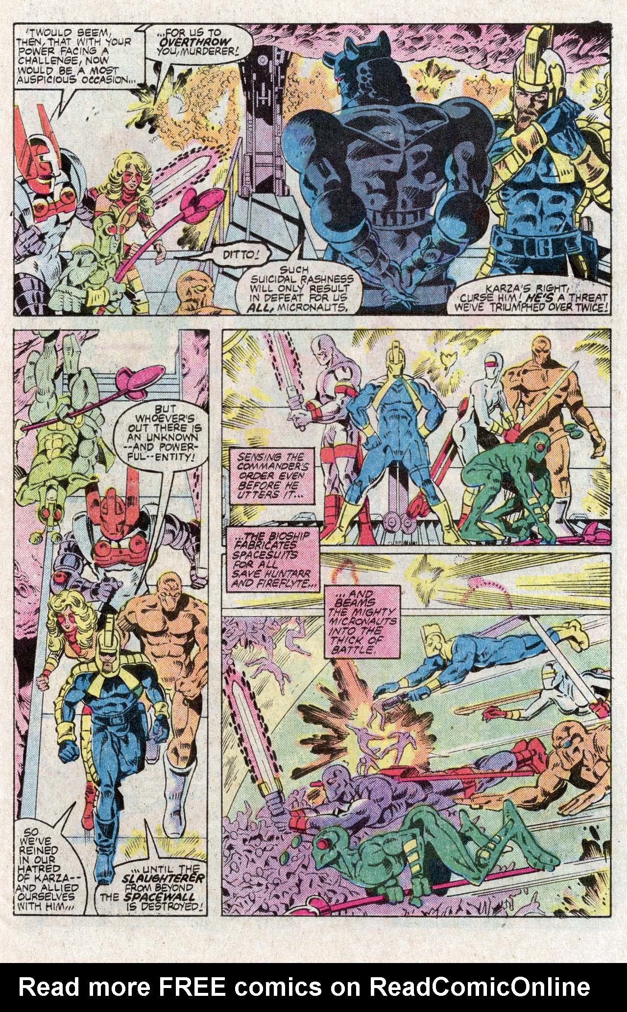 Read online The X-Men and the Micronauts comic -  Issue #1 - 11