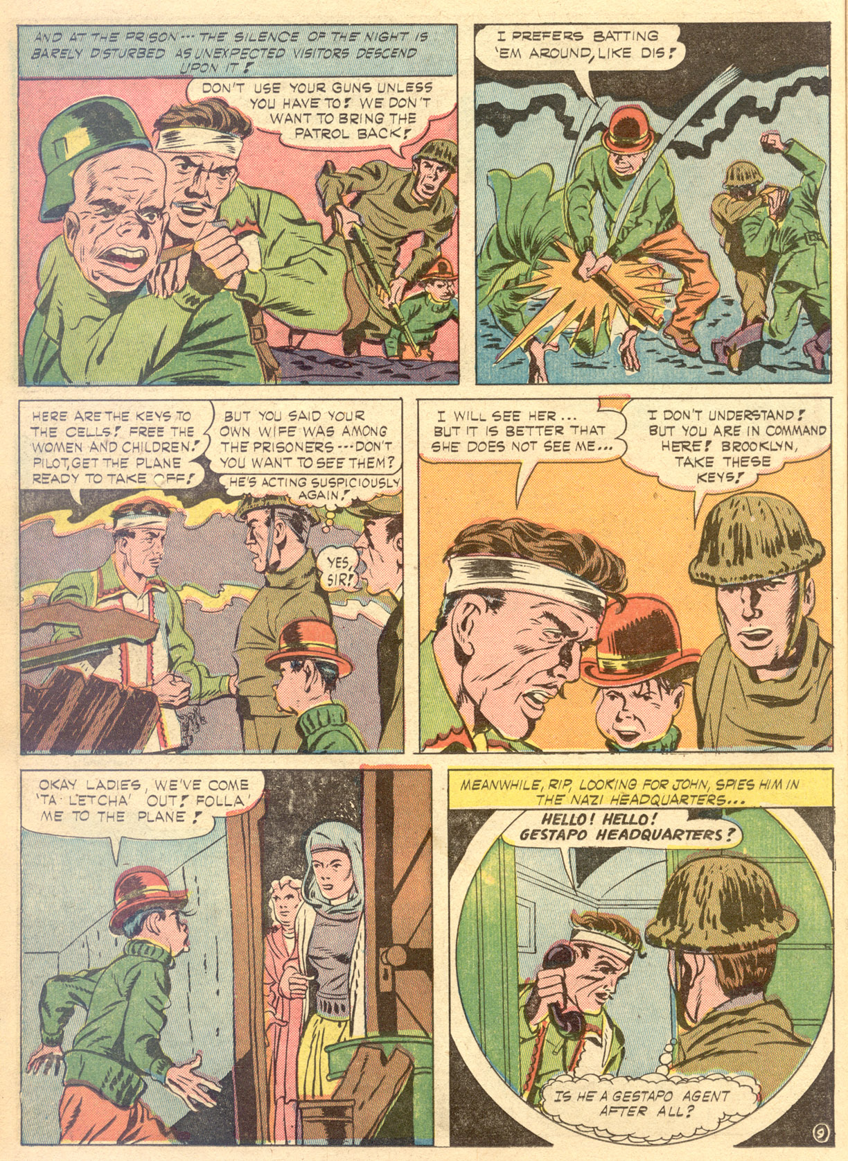 Read online Boy Commandos comic -  Issue #5 - 24