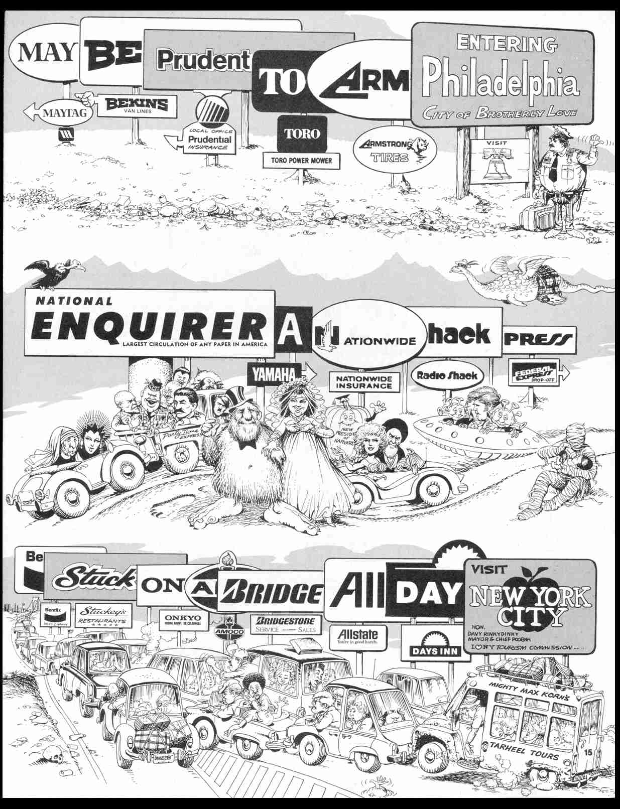 Read online MAD comic -  Issue #308 - 17