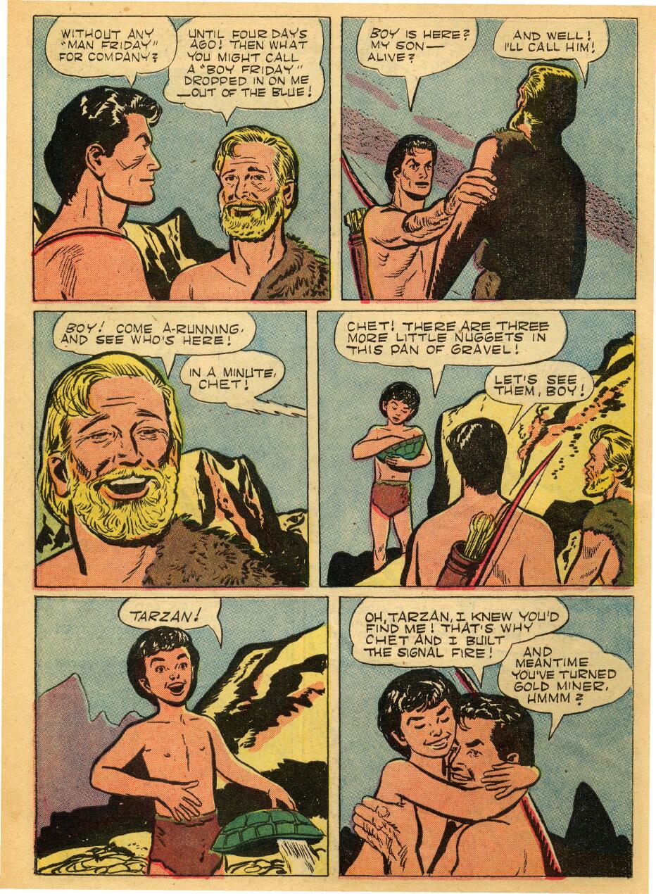 Read online Tarzan (1948) comic -  Issue #63 - 10