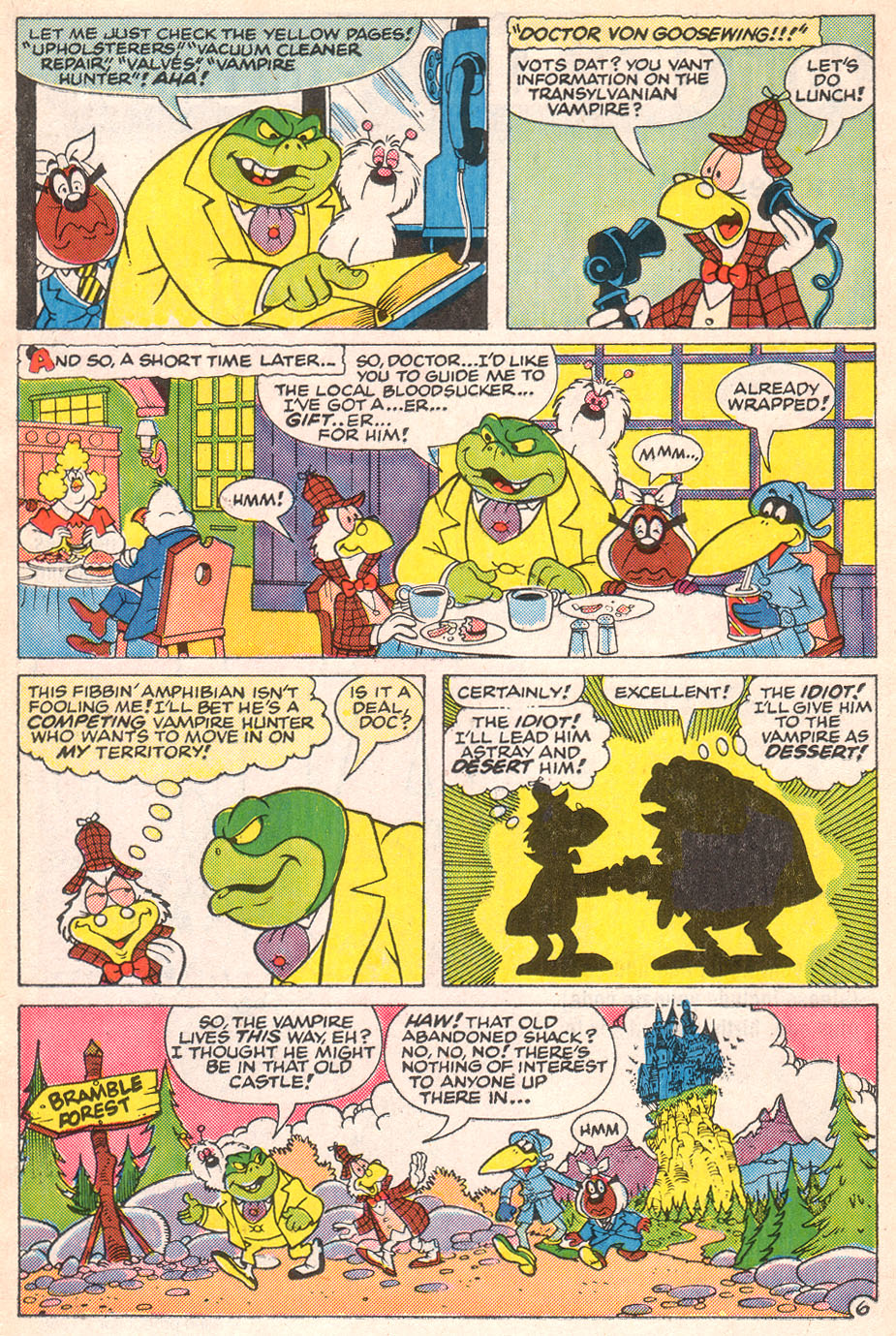 Read online Count Duckula comic -  Issue #4 - 24