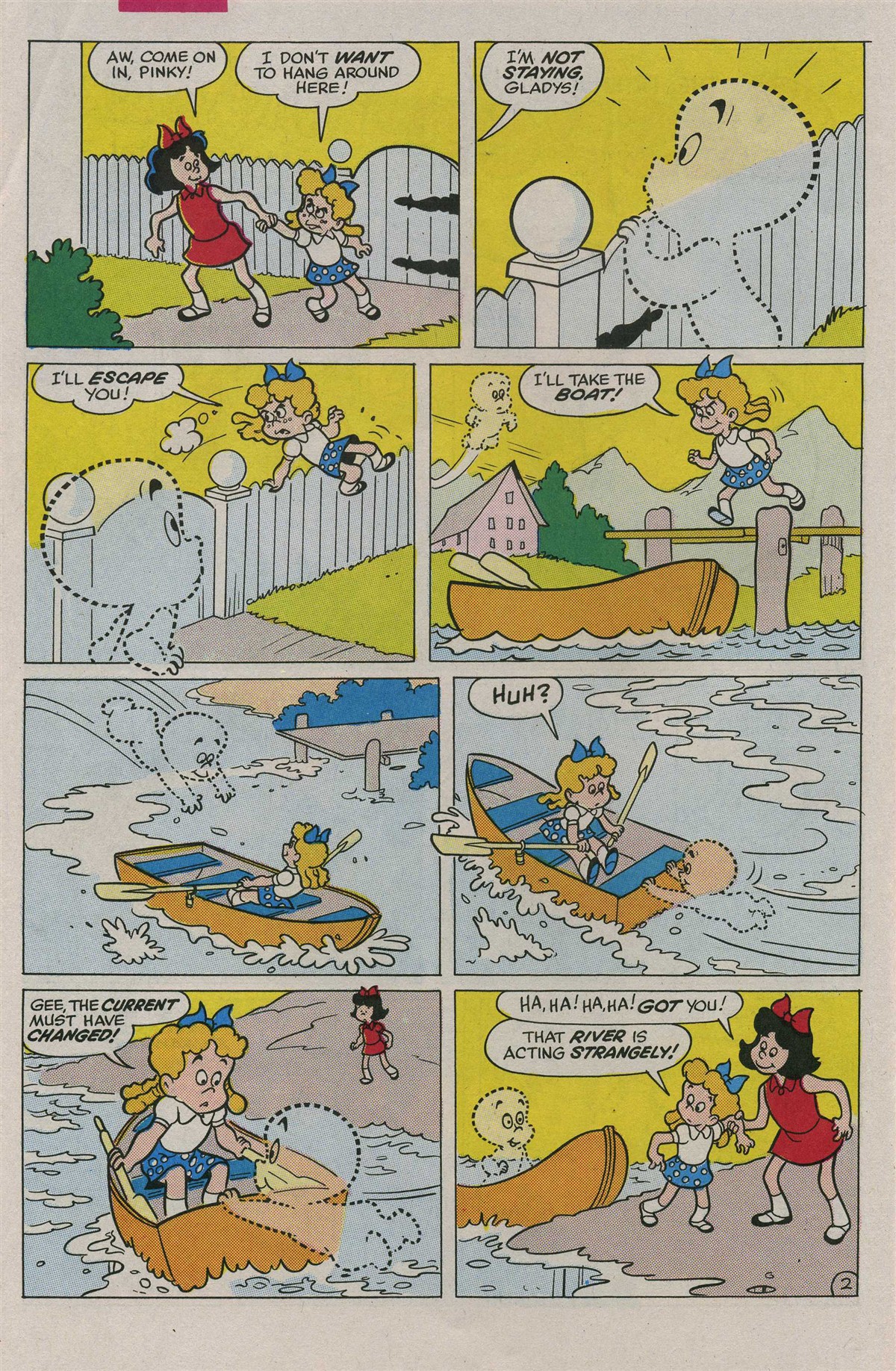Read online Casper the Friendly Ghost (1991) comic -  Issue #16 - 21