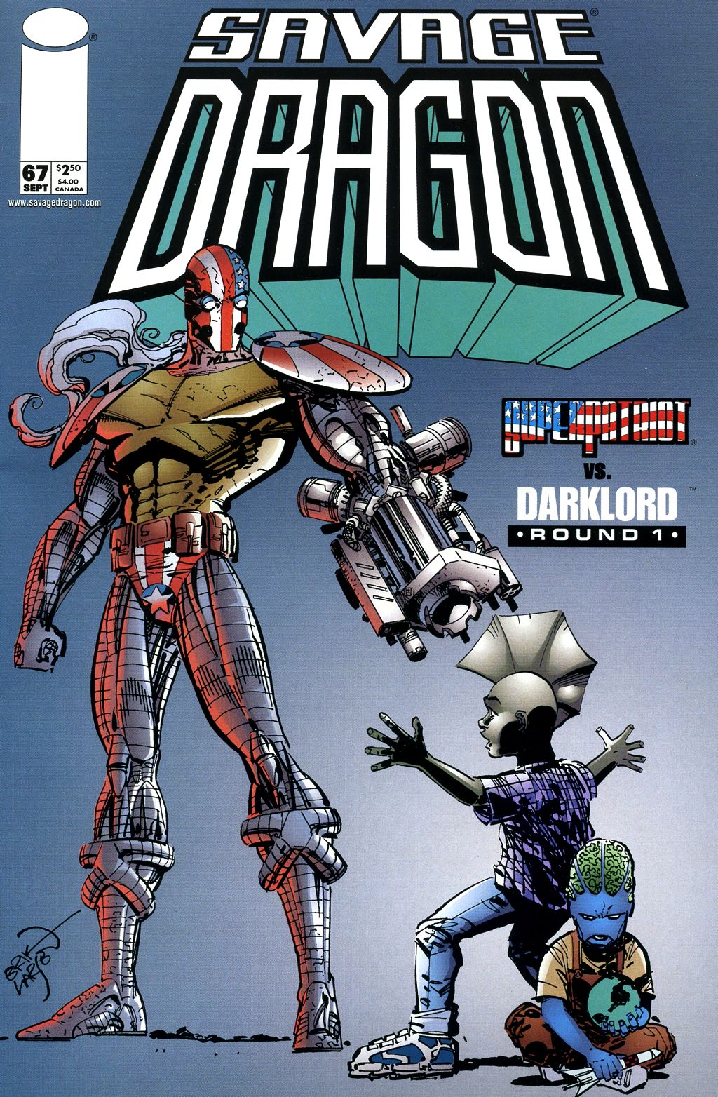 Read online The Savage Dragon (1993) comic -  Issue #67 - 1
